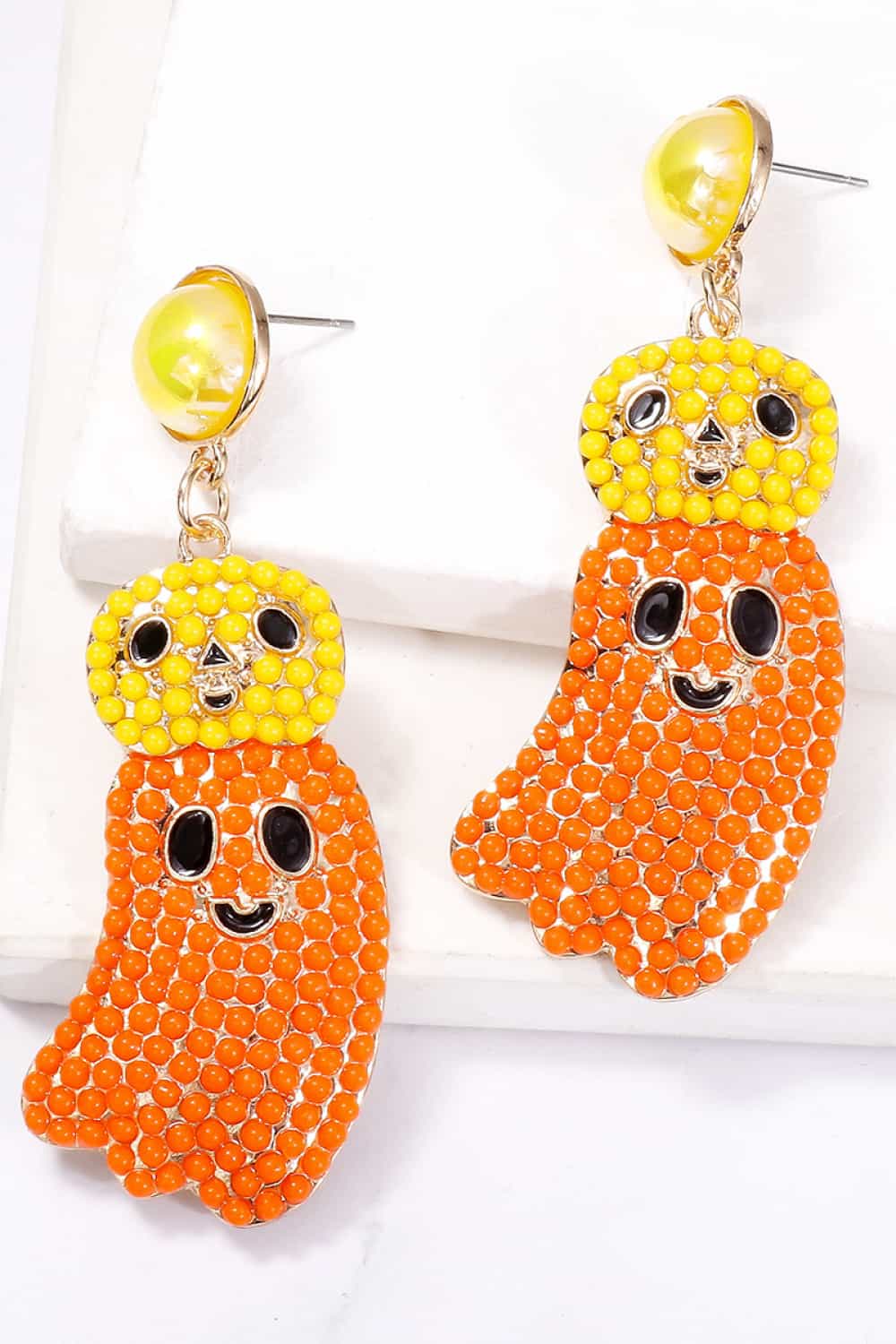 Halloween Ghost Shape Dangle Earrings - MyriadMart