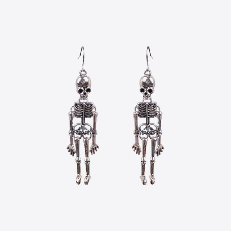 Skeleton Alloy Earrings - MyriadMart