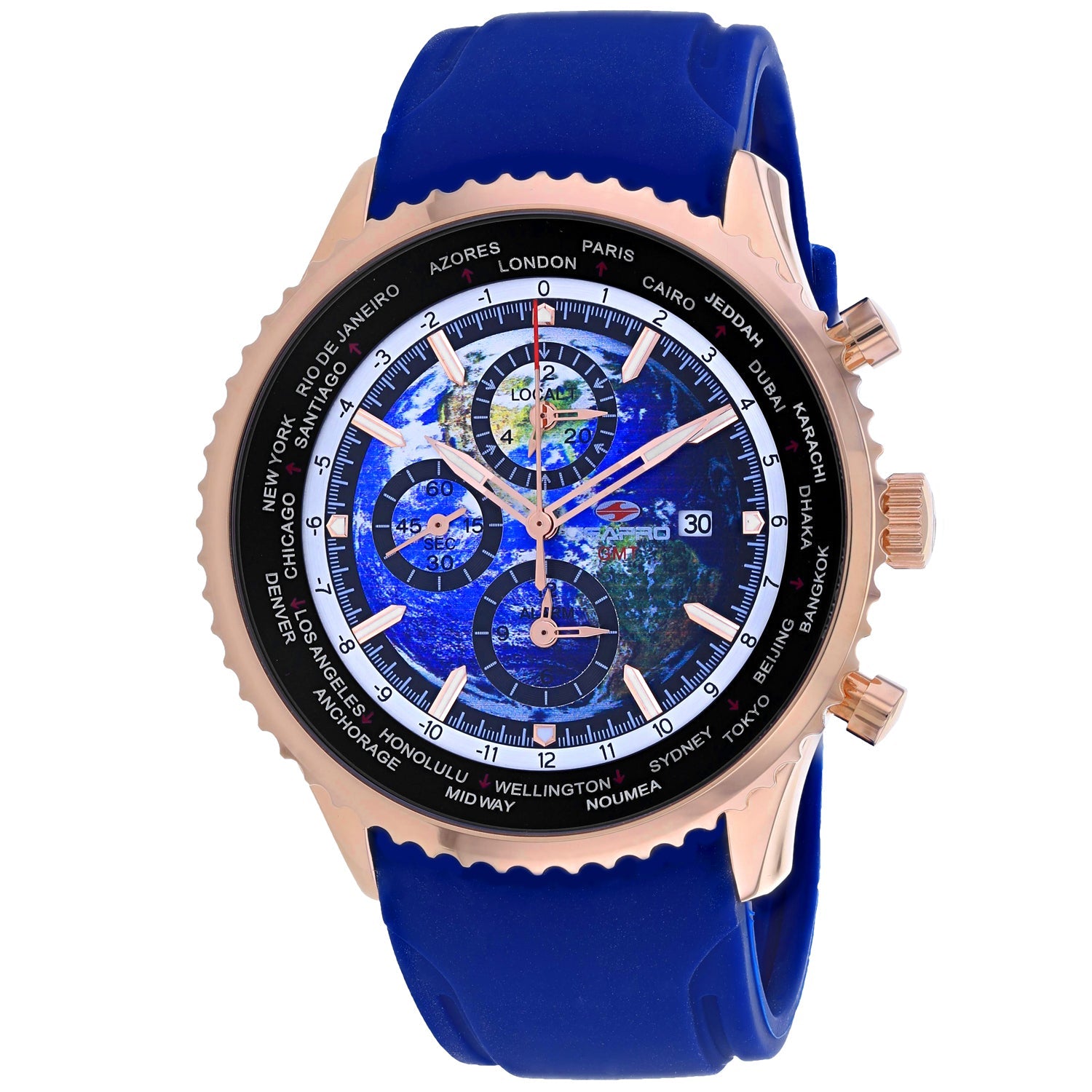 Seapro Men's Meridian World Timer GMT on sale at MyriadMart