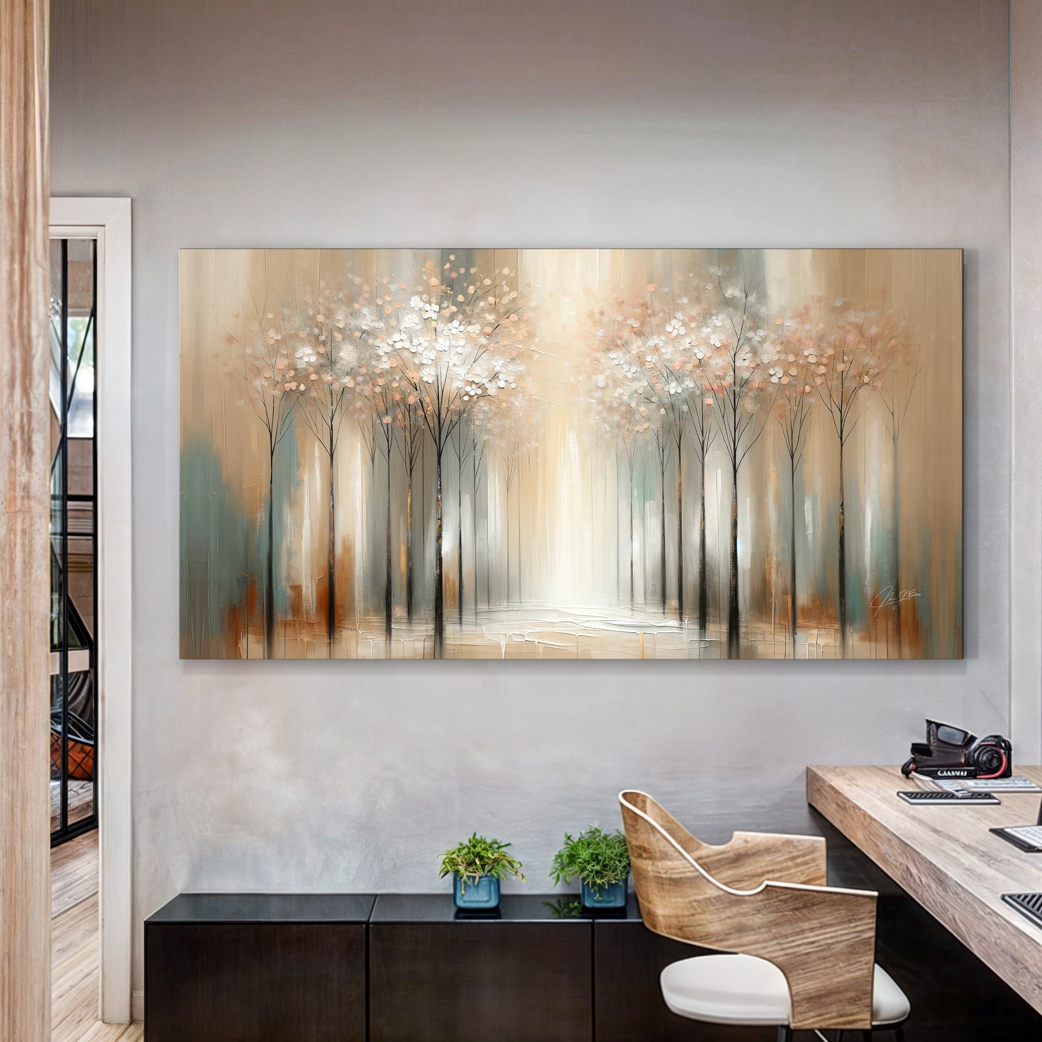 Canvas Print: "Serenity Bloom" on sale at MyriadMart