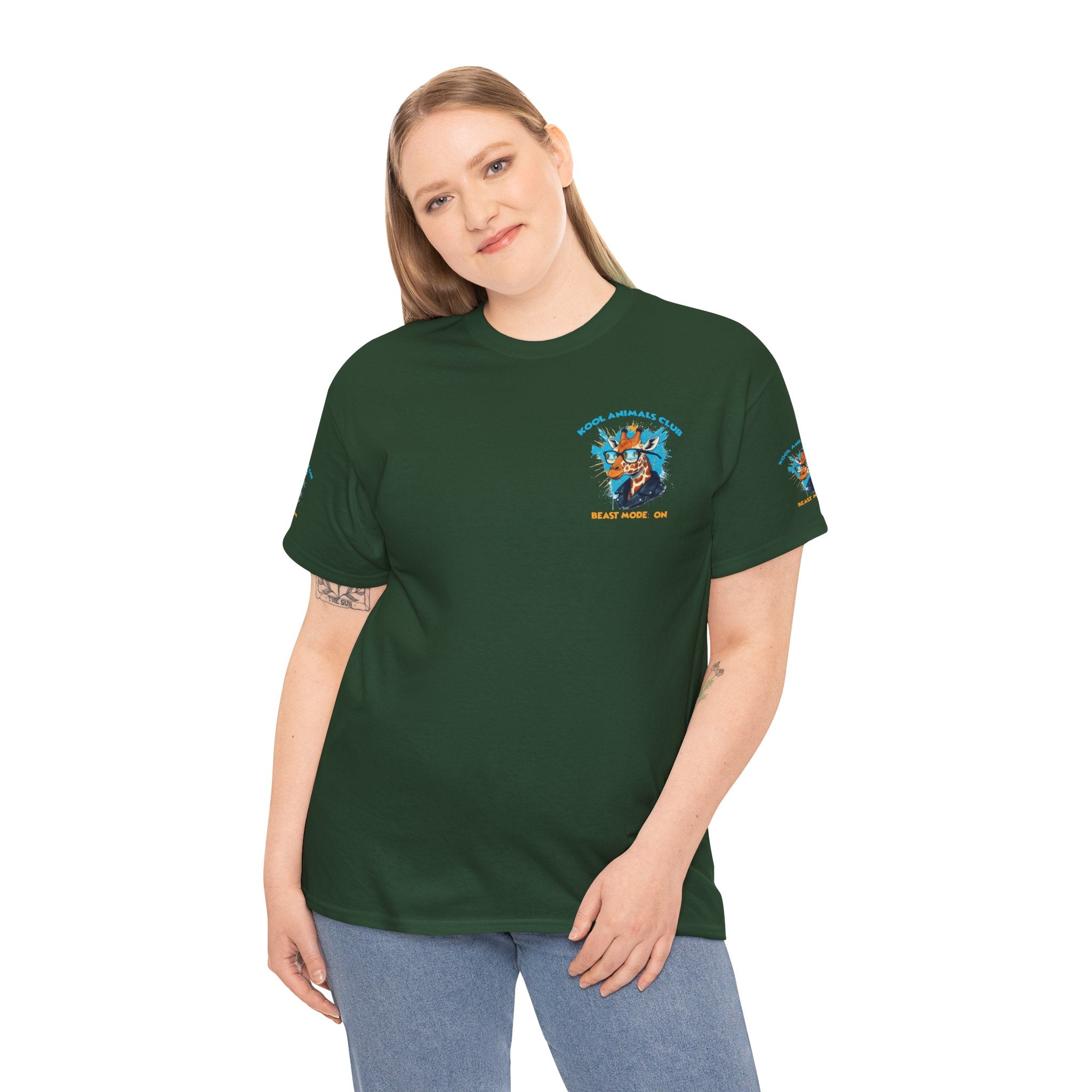 Kool Animals Club Tee, Unisex Graphic T-Shirt, Fun Animal Apparel, Casual Wear, Unique Gift for Animal Lovers on sale at MyriadMart