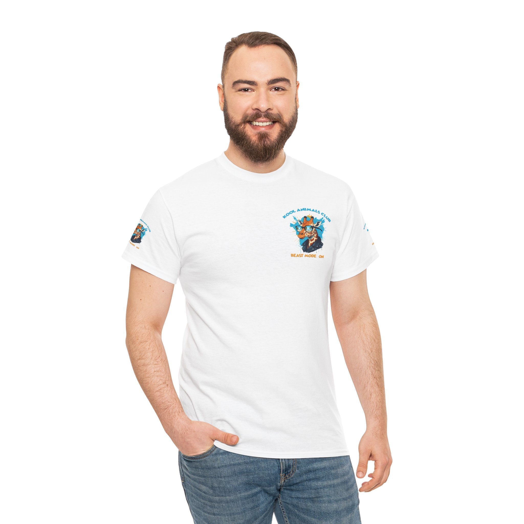 Kool Animals Club Tee, Unisex Graphic T-Shirt, Fun Animal Apparel, Casual Wear, Unique Gift for Animal Lovers - MyriadMart
