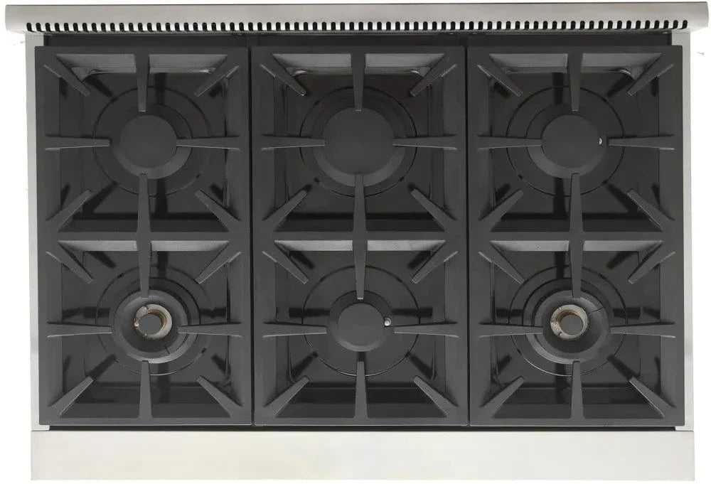 Kucht 36" Freestanding Professional Gas Range Liquid Propane KFX3600X/LP-S on sale at MyriadMart