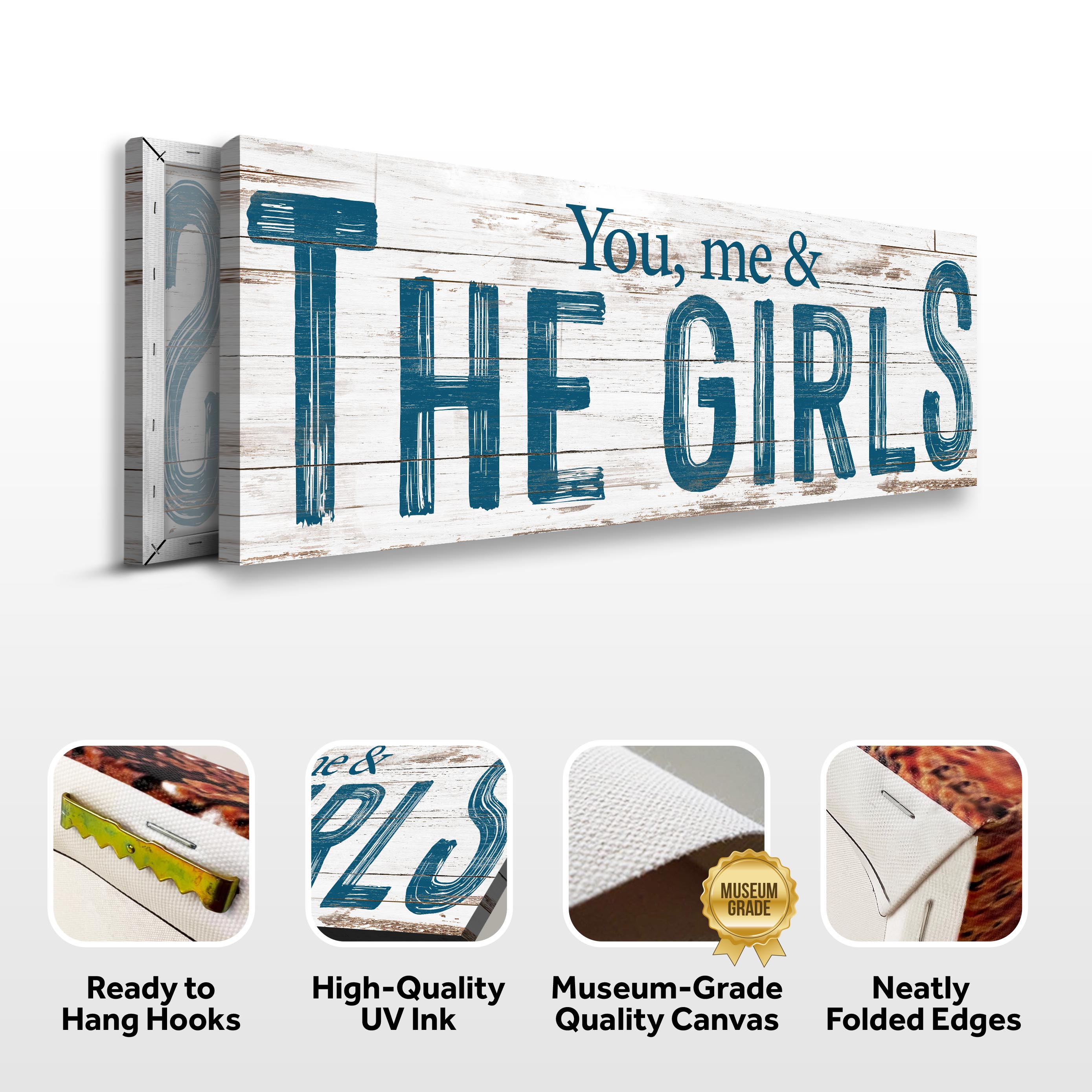 You, Me And The Girls Sign II on sale at MyriadMart