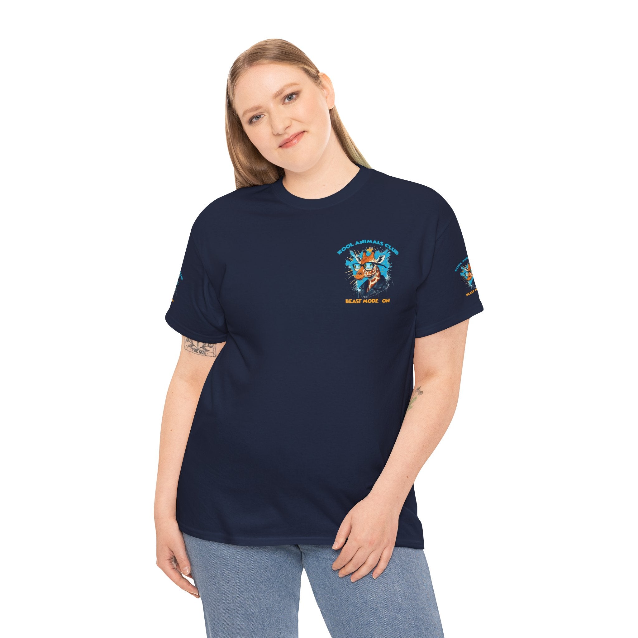 Kool Animals Club Tee, Unisex Graphic T-Shirt, Fun Animal Apparel, Casual Wear, Unique Gift for Animal Lovers on sale at MyriadMart