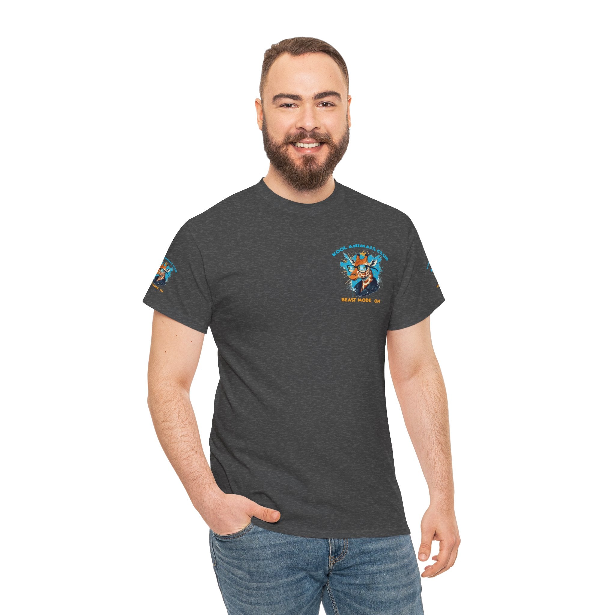 Kool Animals Club Tee, Unisex Graphic T-Shirt, Fun Animal Apparel, Casual Wear, Unique Gift for Animal Lovers on sale at MyriadMart