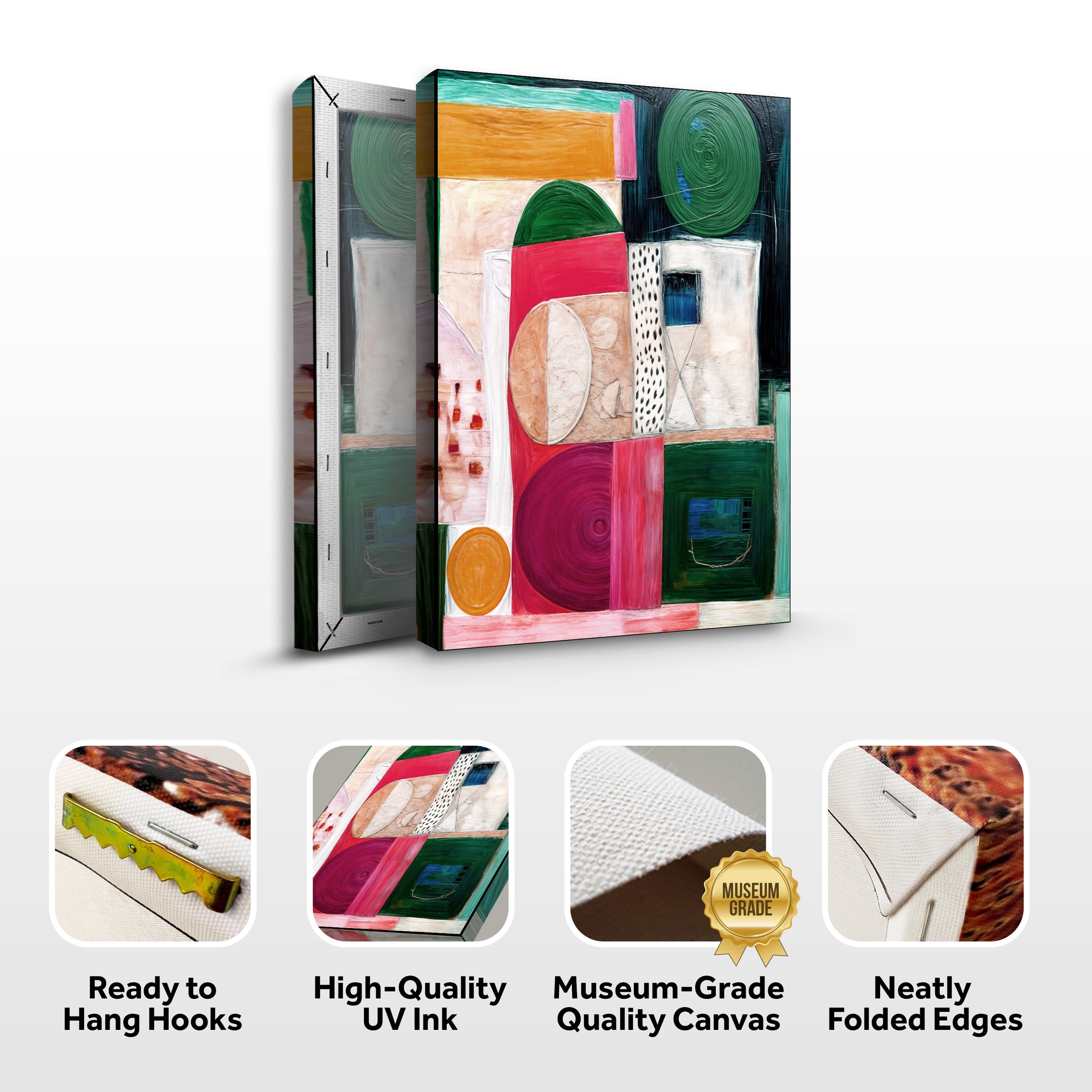 Modern Geometric Patterns Wall Art on sale at MyriadMart