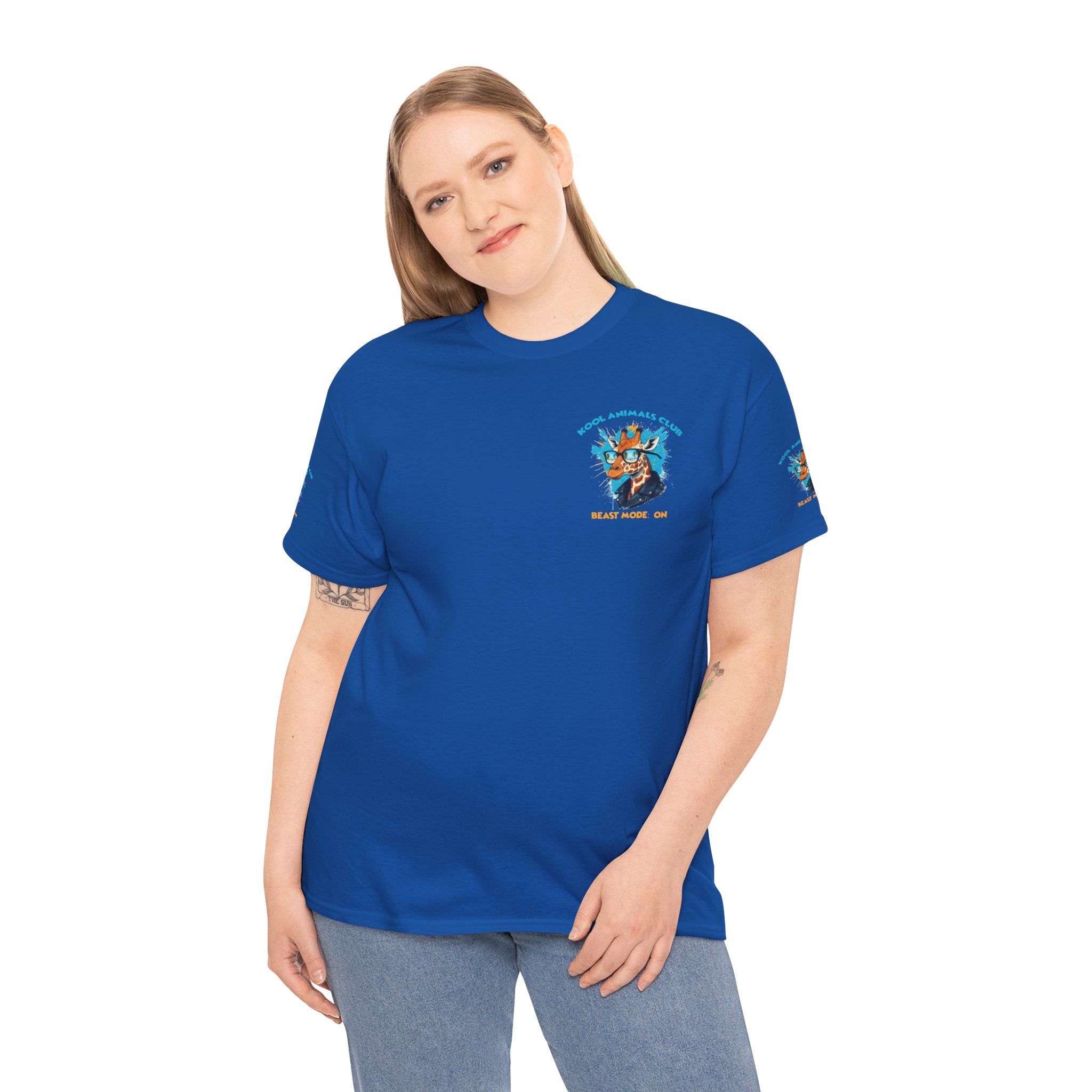 Kool Animals Club Tee, Unisex Graphic T-Shirt, Fun Animal Apparel, Casual Wear, Unique Gift for Animal Lovers on sale at MyriadMart