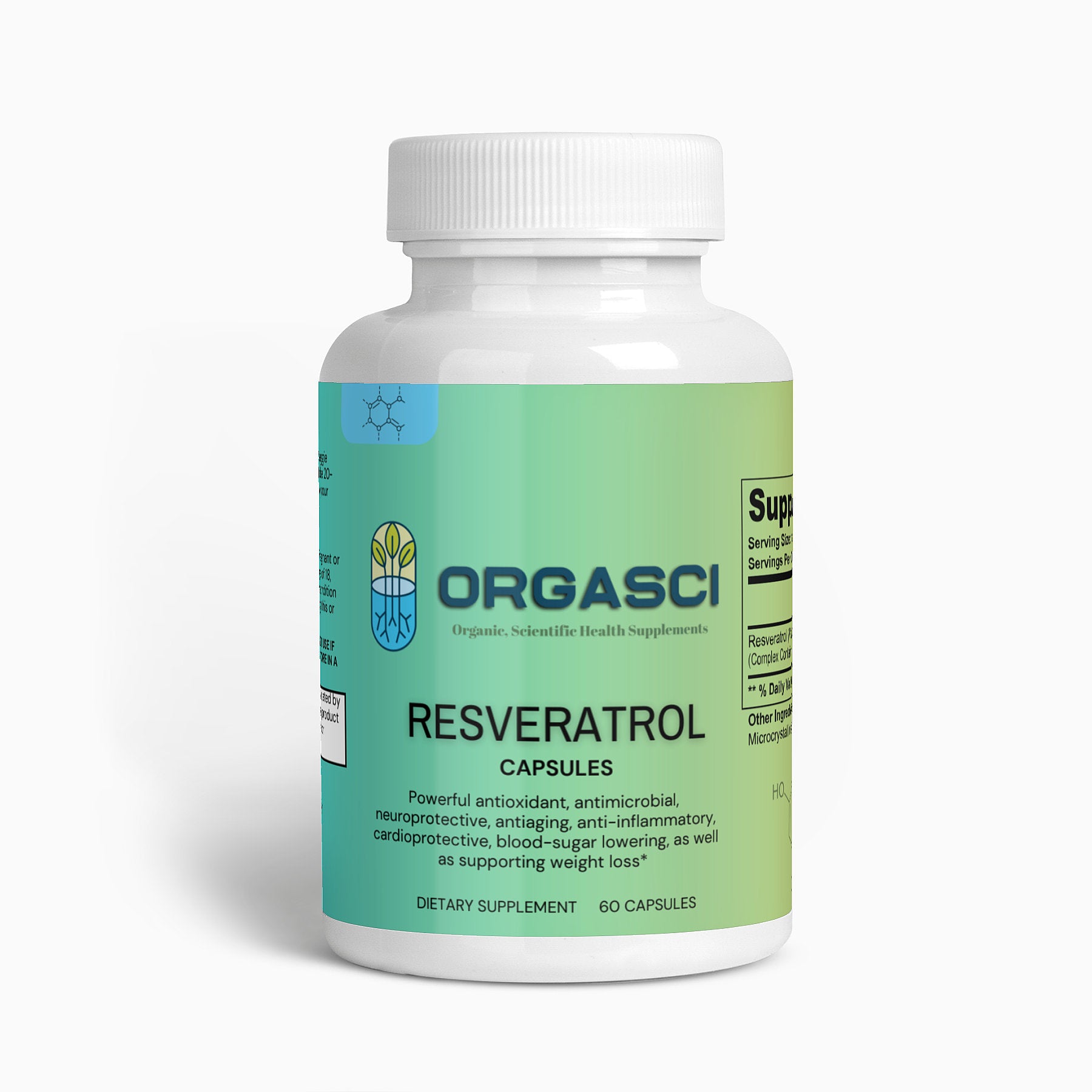 Resveratrol 50% 600mg - MyriadMart