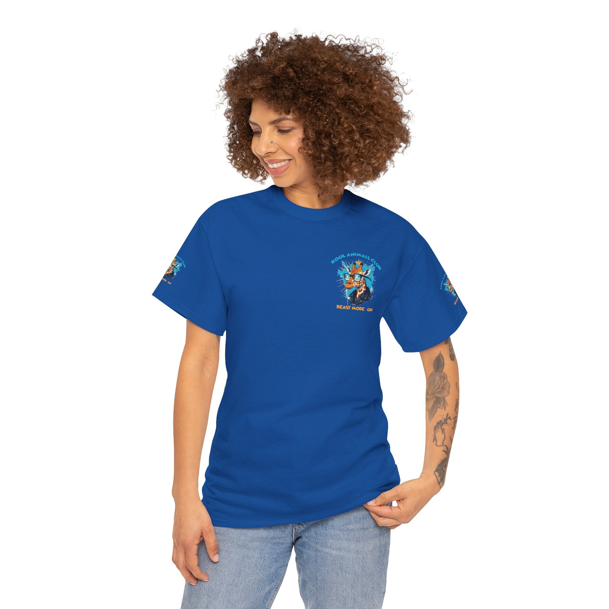 Kool Animals Club Tee, Unisex Graphic T-Shirt, Fun Animal Apparel, Casual Wear, Unique Gift for Animal Lovers on sale at MyriadMart