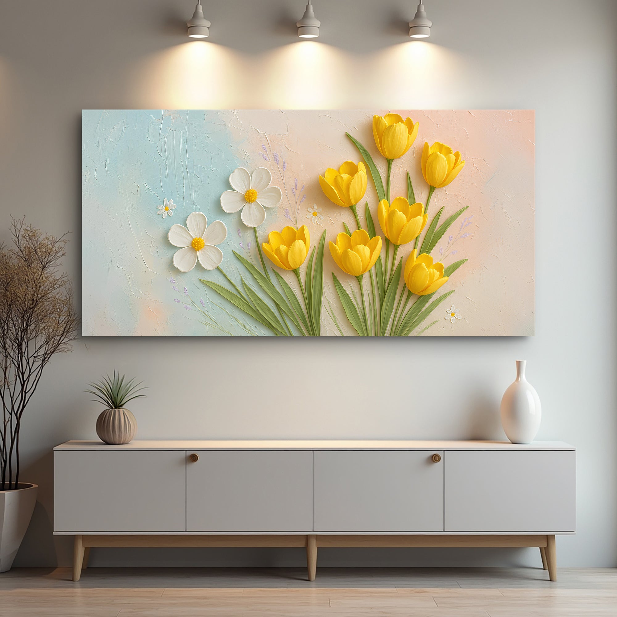 Floral Wall Art II on sale at MyriadMart