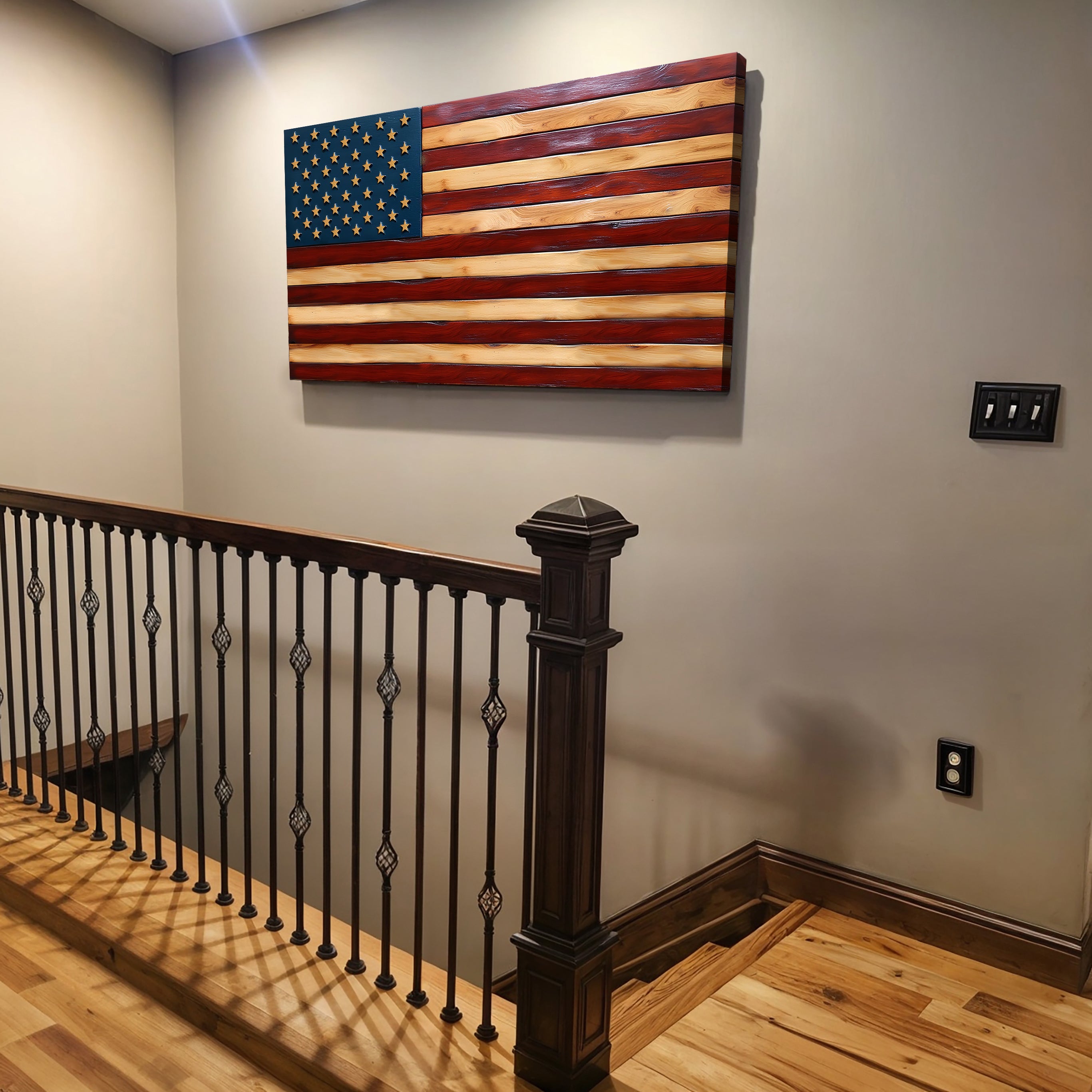 Old Glory American Flag Wall Art II on sale at MyriadMart