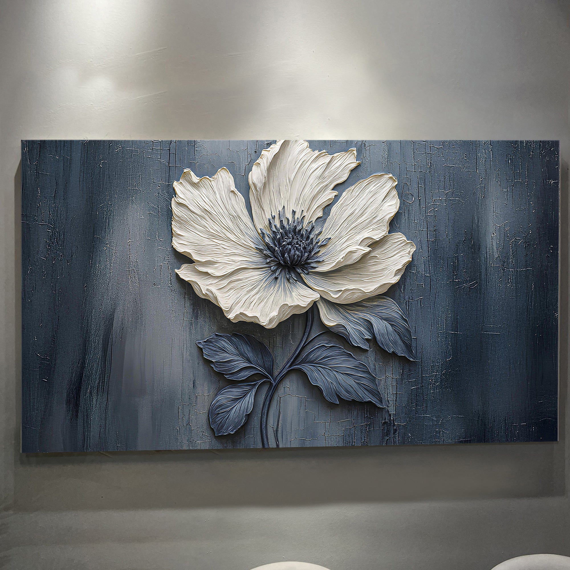 Floral Clay Relief Wall Art on sale at MyriadMart