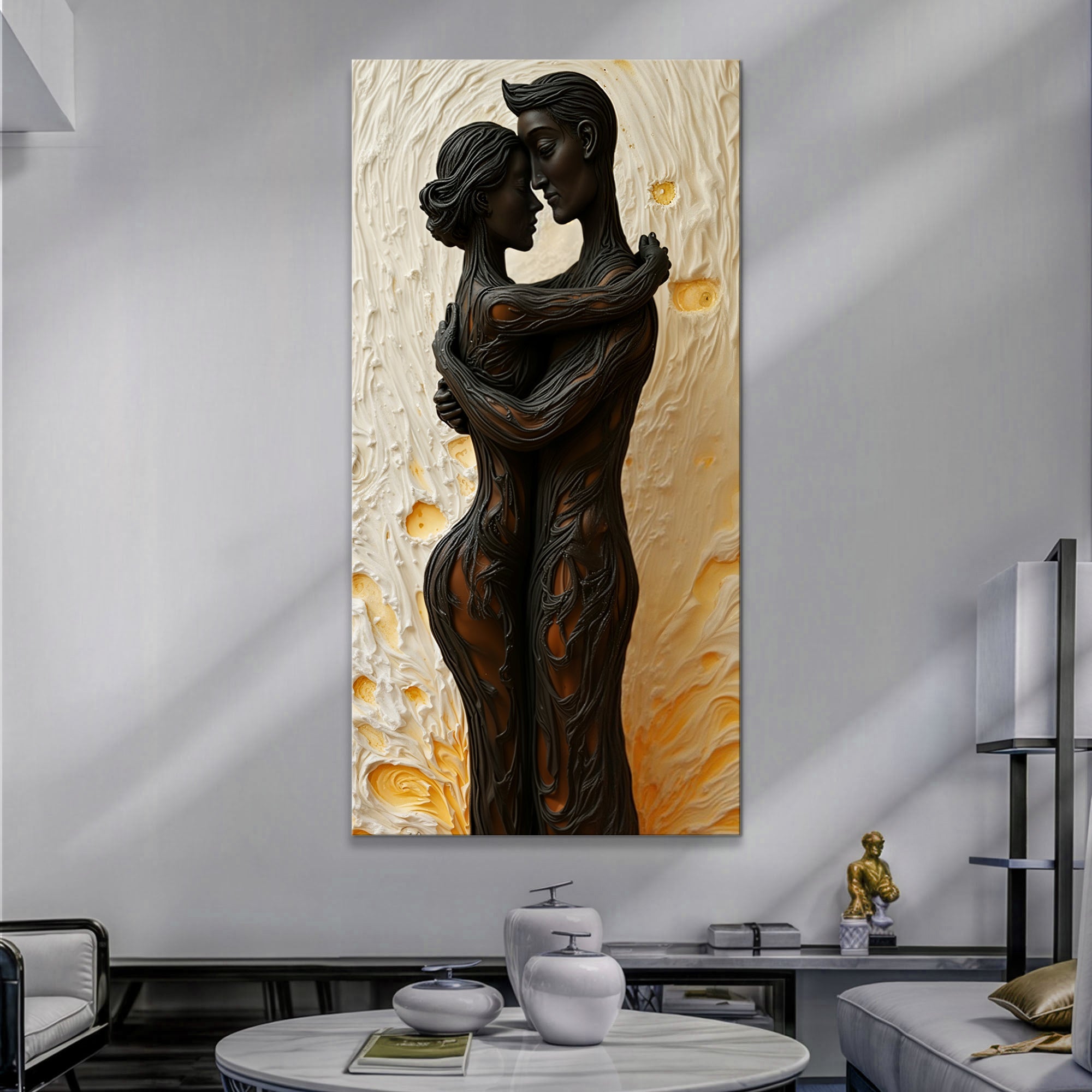 Eternal Love Figure Abstract Wall Art VII on sale at MyriadMart