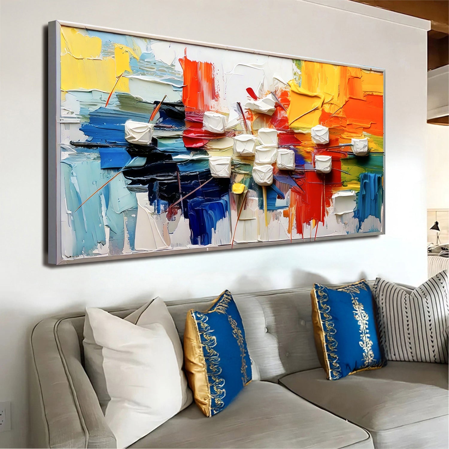 Urban Abstract Impasto Wall Art on sale at MyriadMart