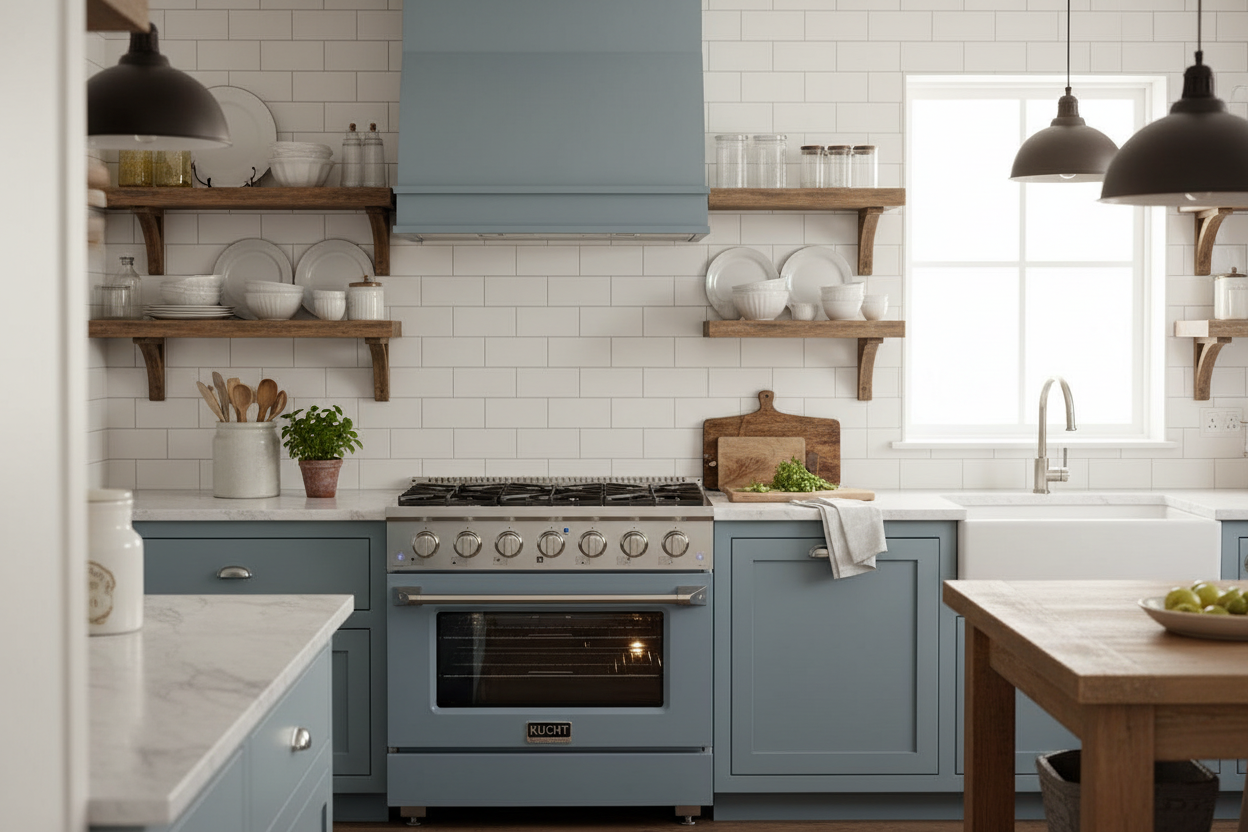 Kucht 36” Pro-Style Kitchen Dual Fuel Range - KDF362/LP-LB on sale at MyriadMart