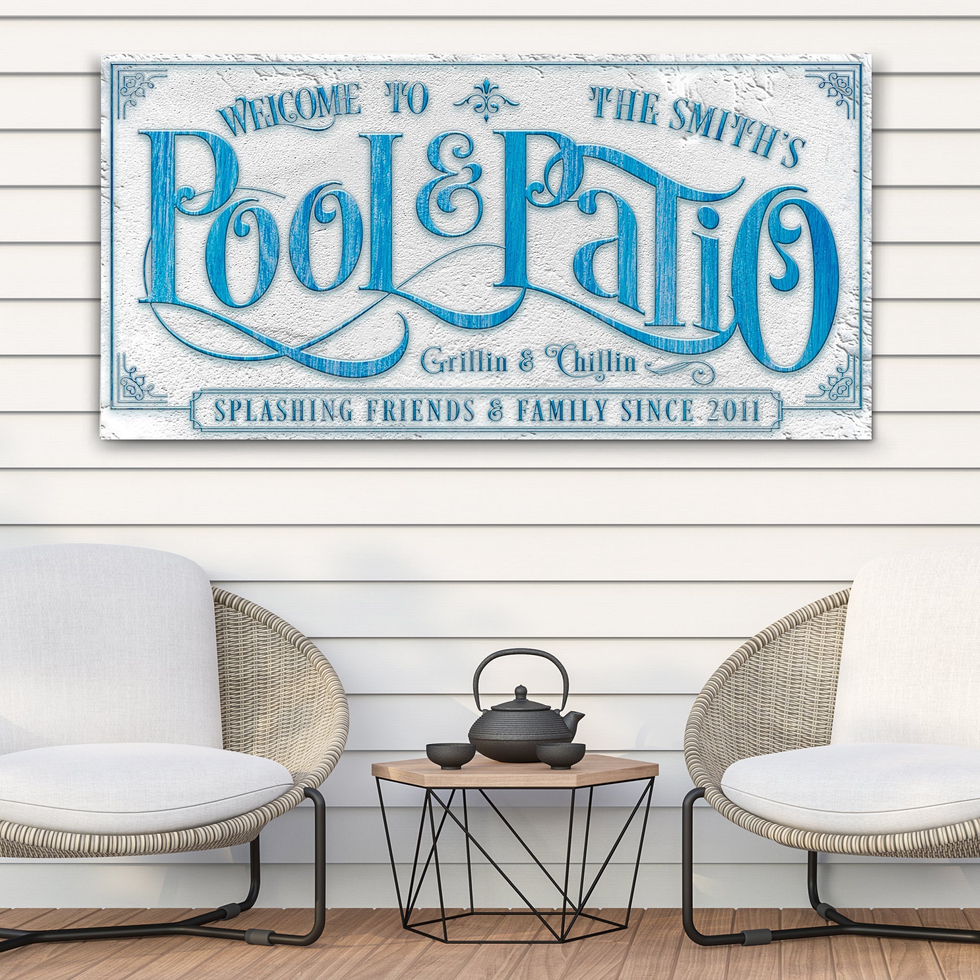 Personalized Swimming Pool Sign on sale at MyriadMart