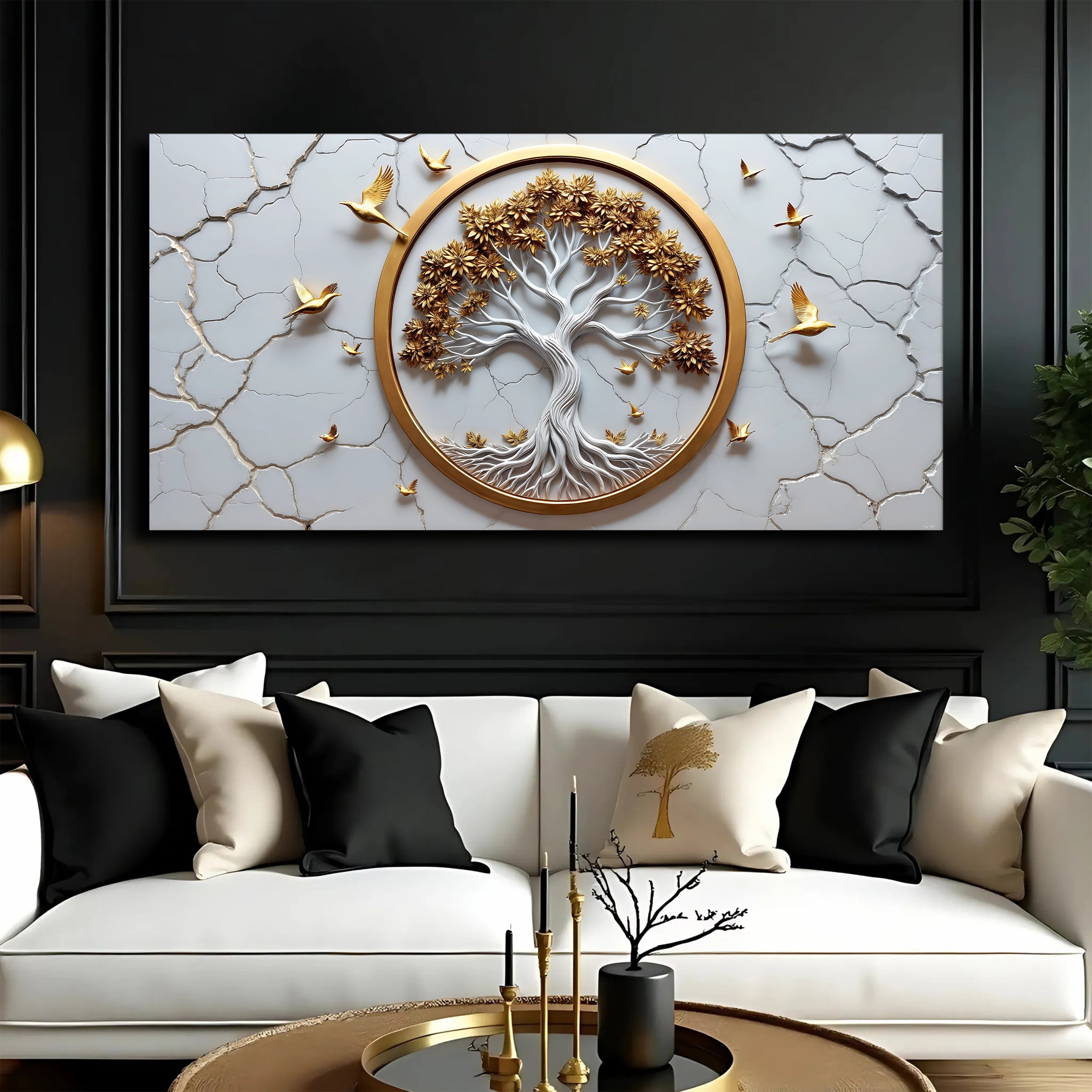 3D Celtic Tree of Life Wall Art - White on sale at MyriadMart