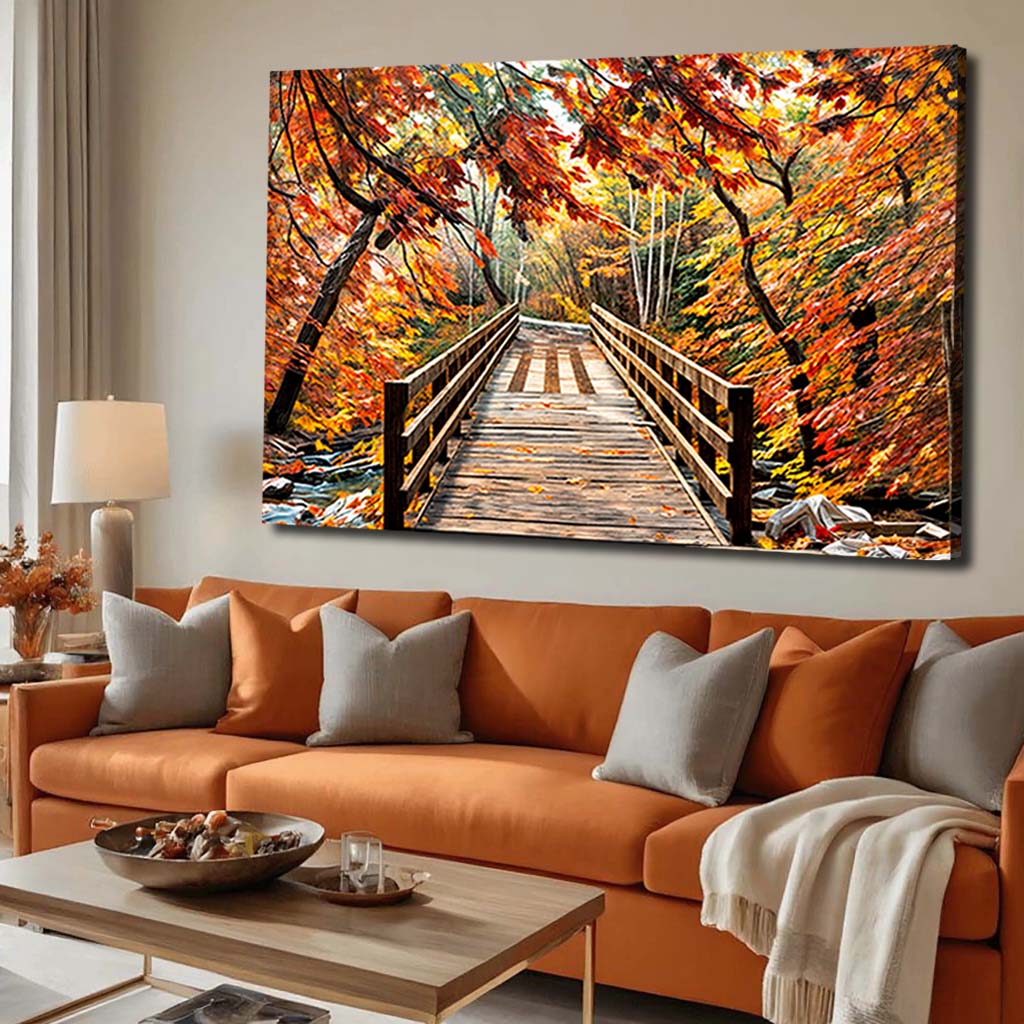 Crossing Autumn Wall Art on sale at MyriadMart