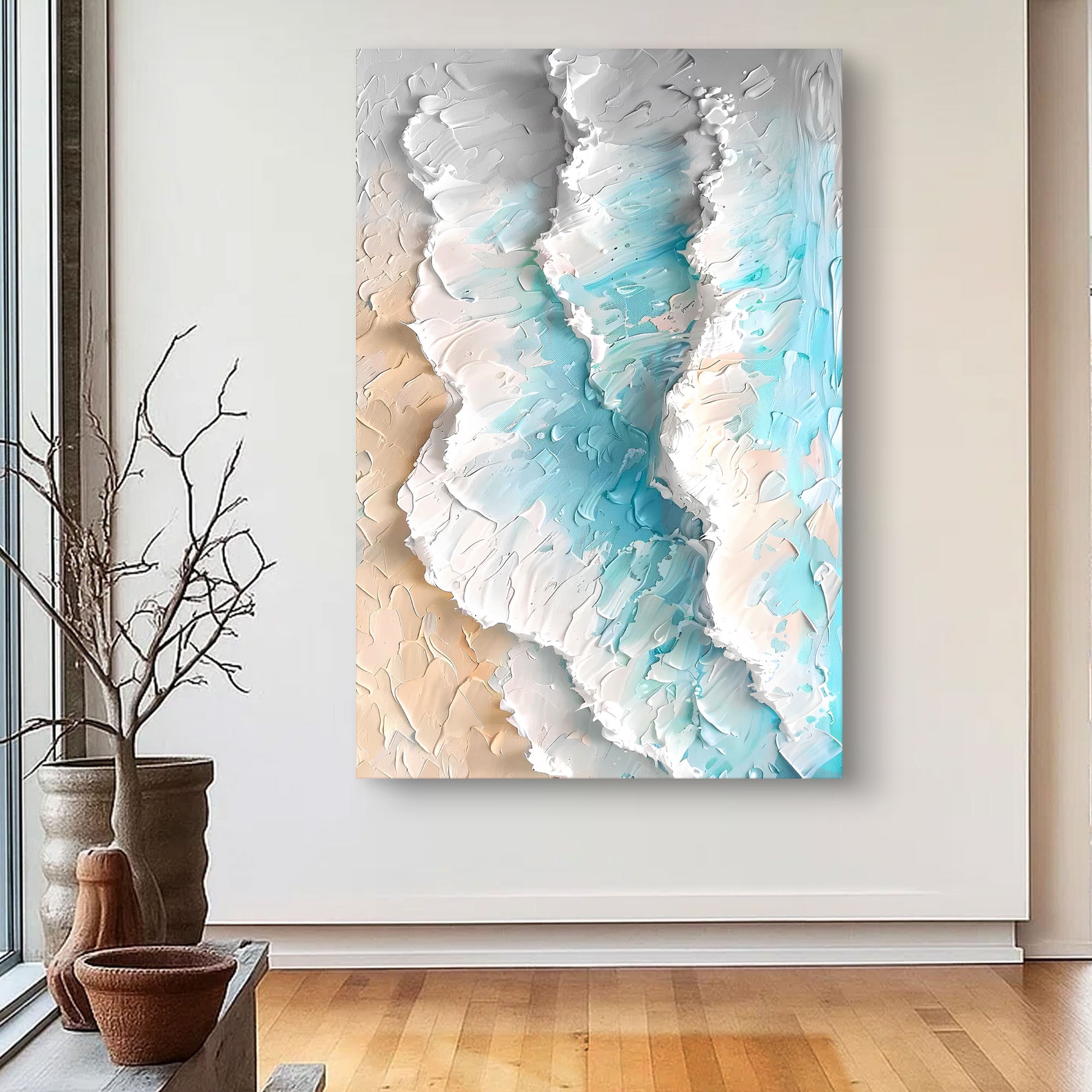 Blue Ocean Coastal Wall Art IV on sale at MyriadMart