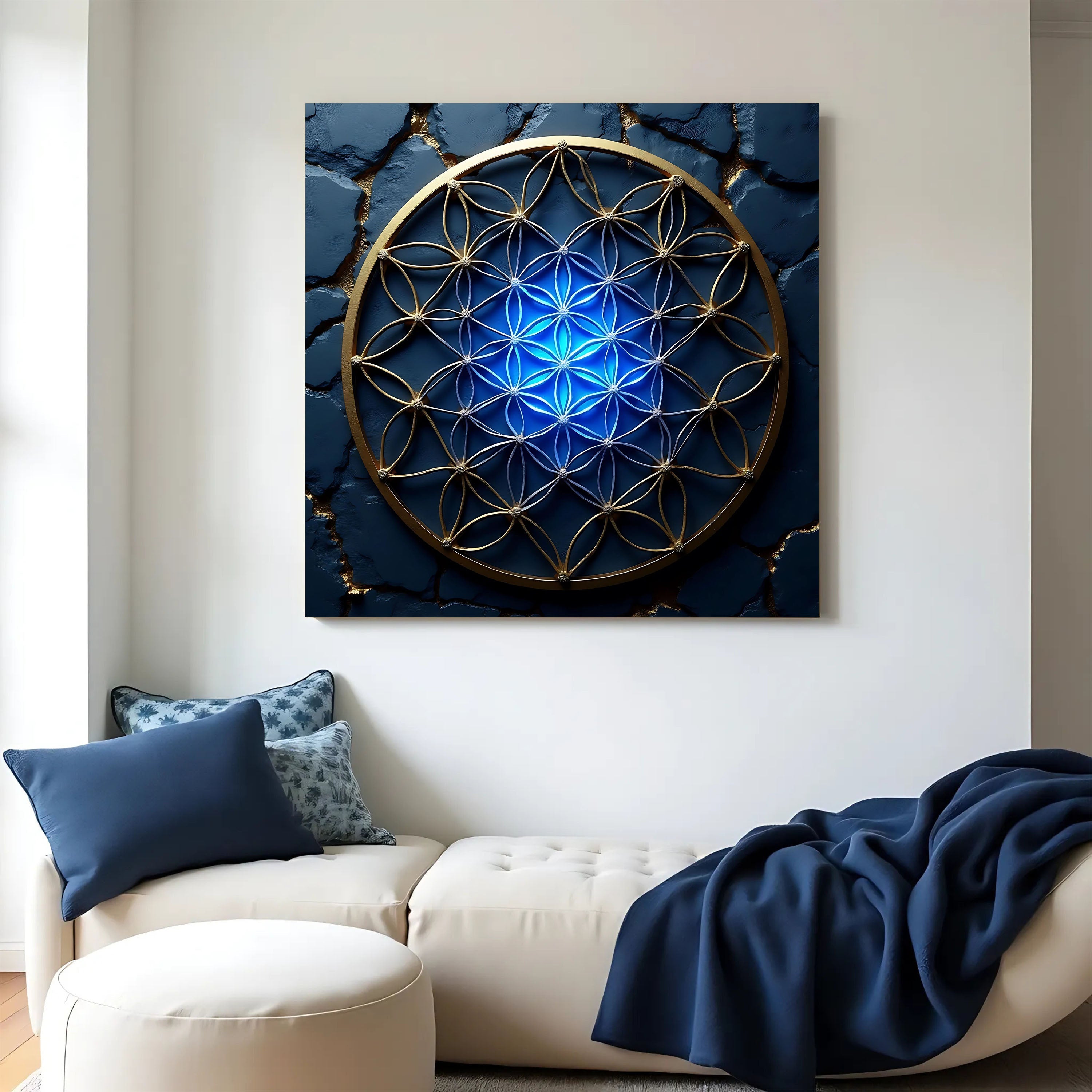 Flower Of Life Wall Art II on sale at MyriadMart