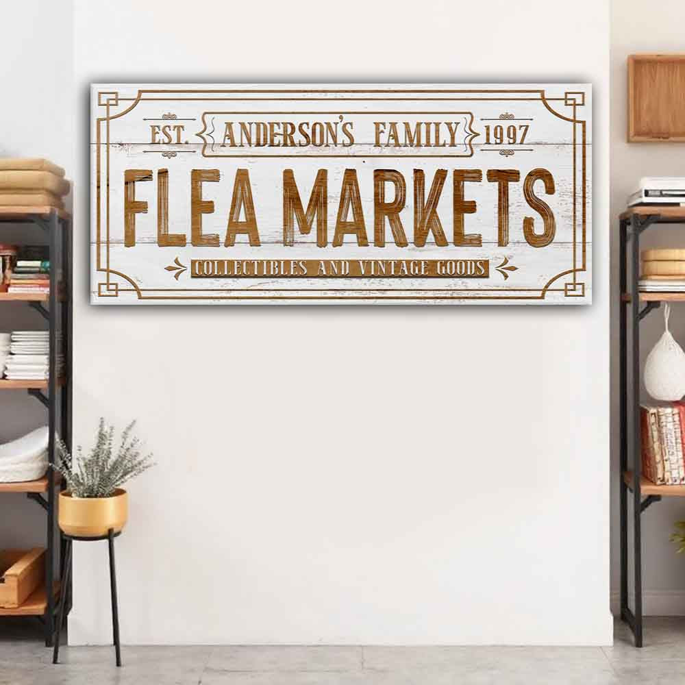 Family Flea Market Sign II on sale at MyriadMart