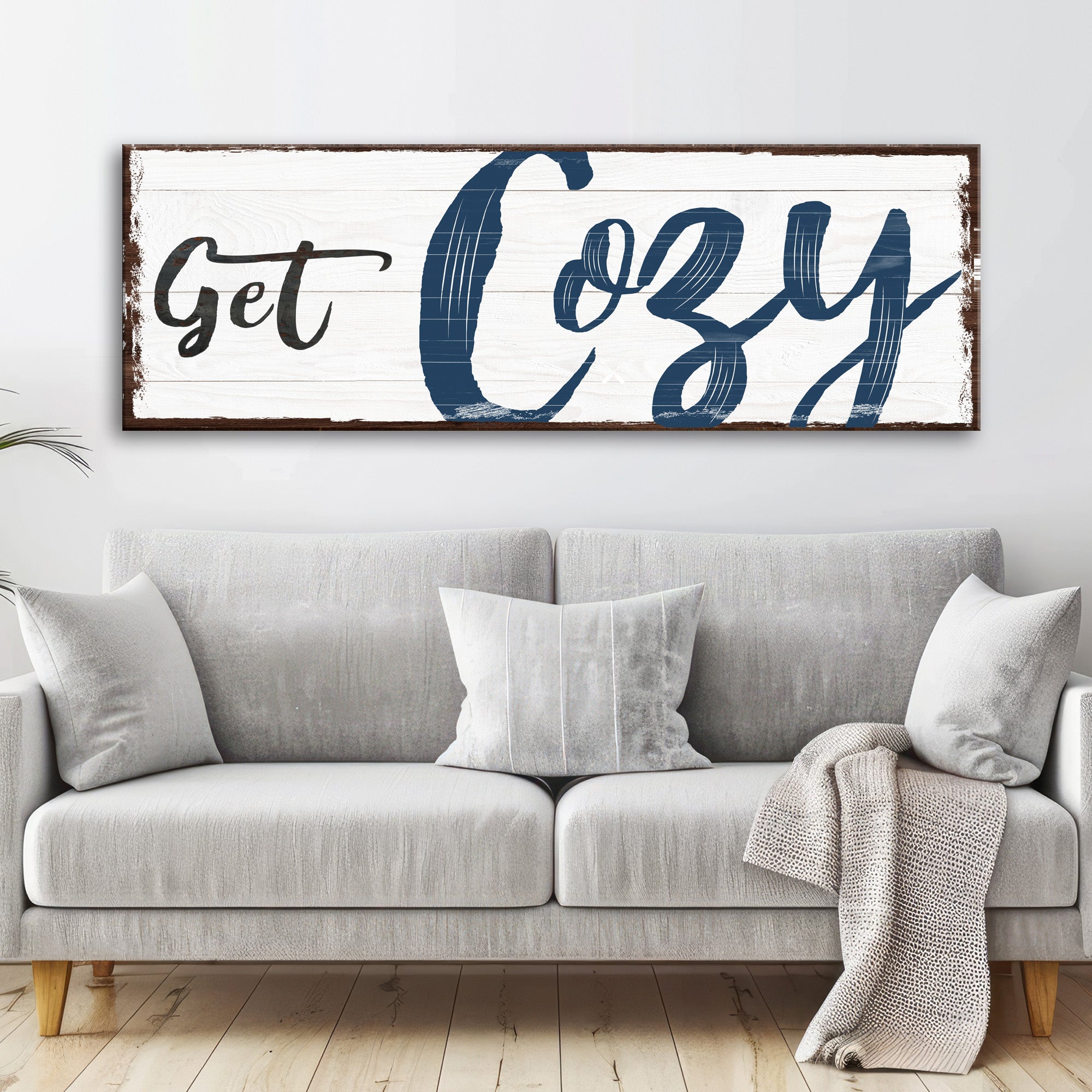 Get Cozy Sign on sale at MyriadMart