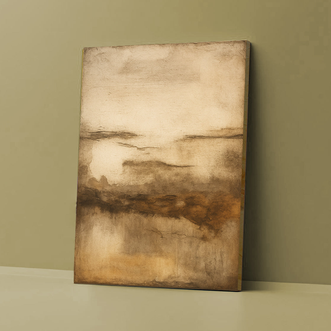 Neutral Abstract Impasto Wall Art on sale at MyriadMart