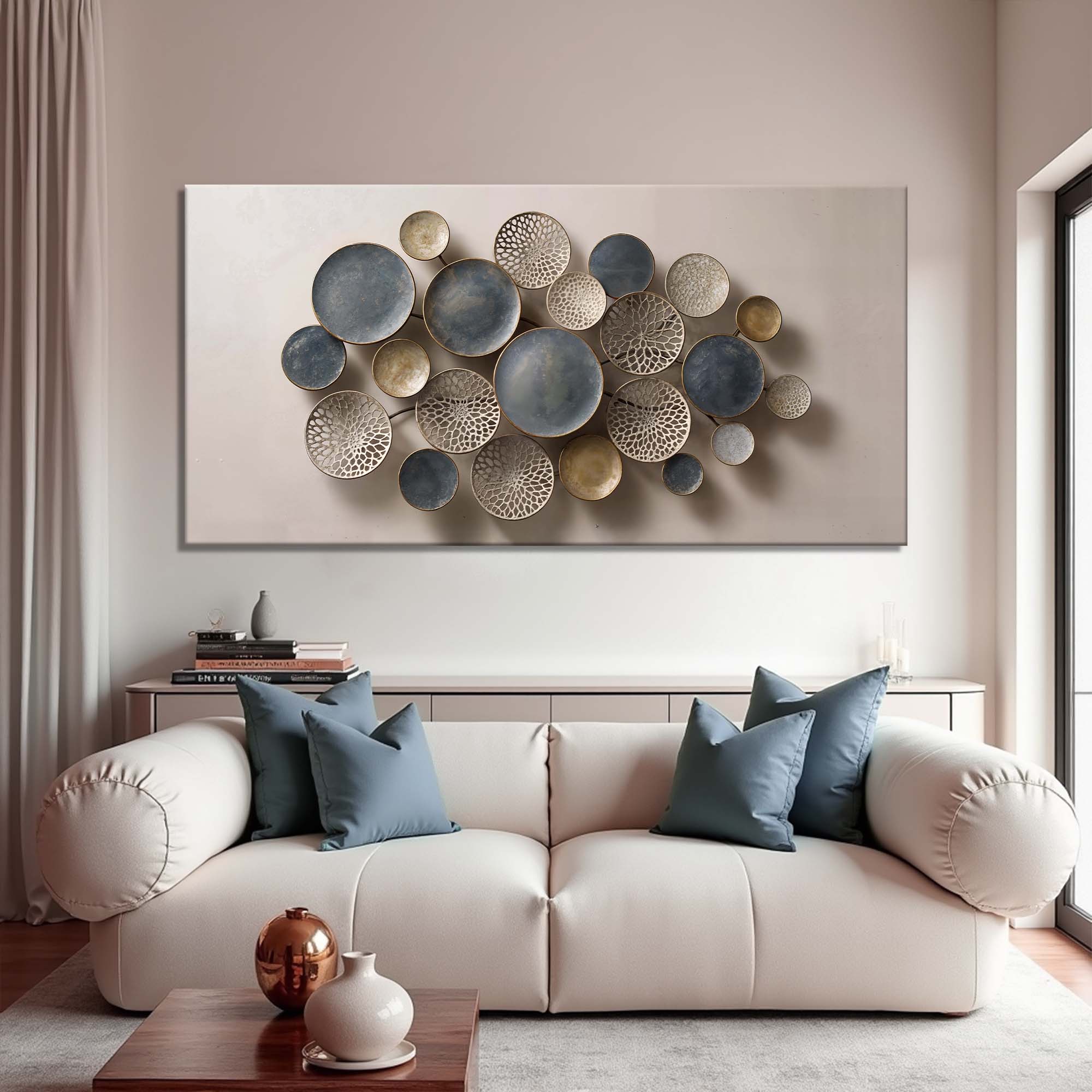 Lotus Leaf Abstract Wall Art IV on sale at MyriadMart