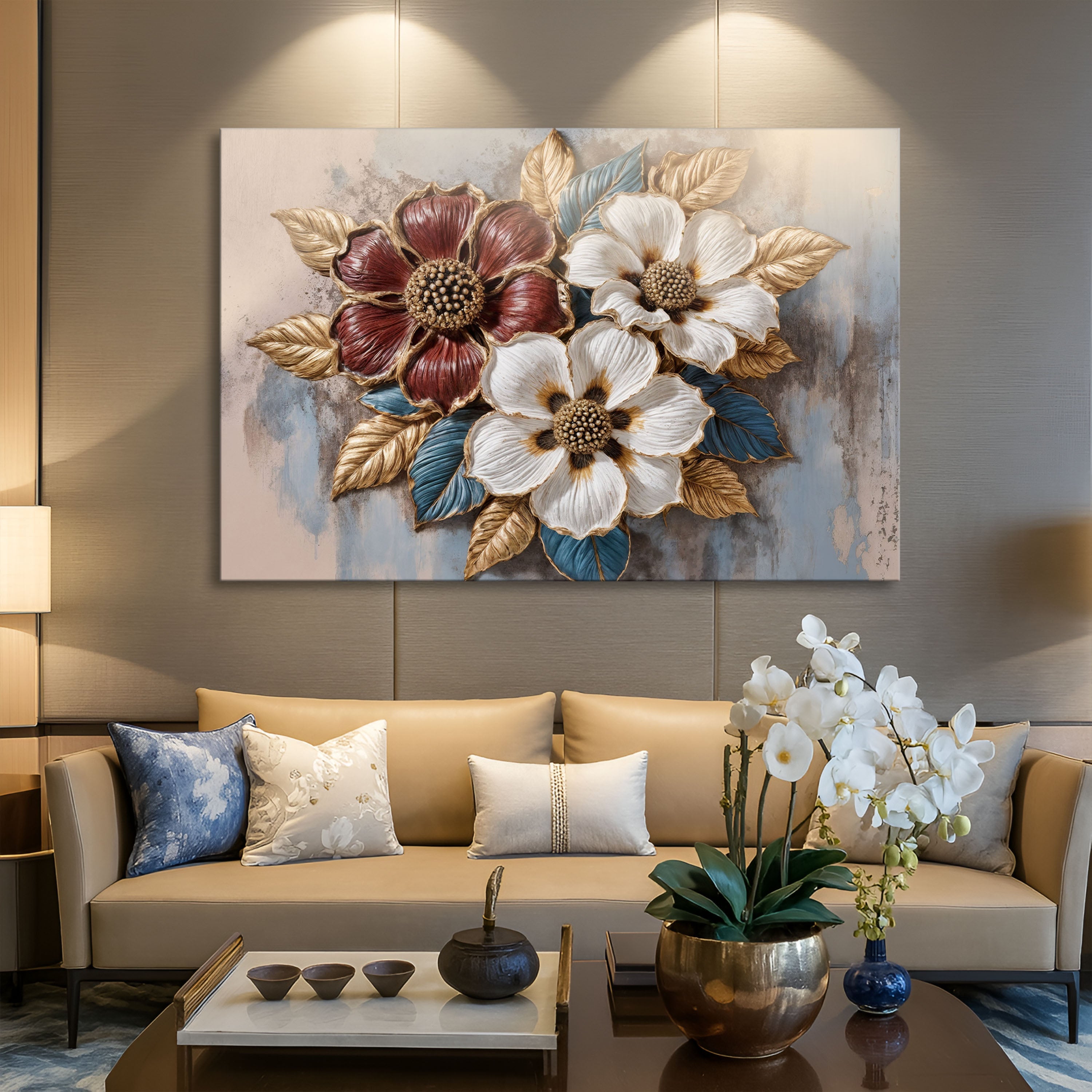 Floral Symphony Wall Art II on sale at MyriadMart