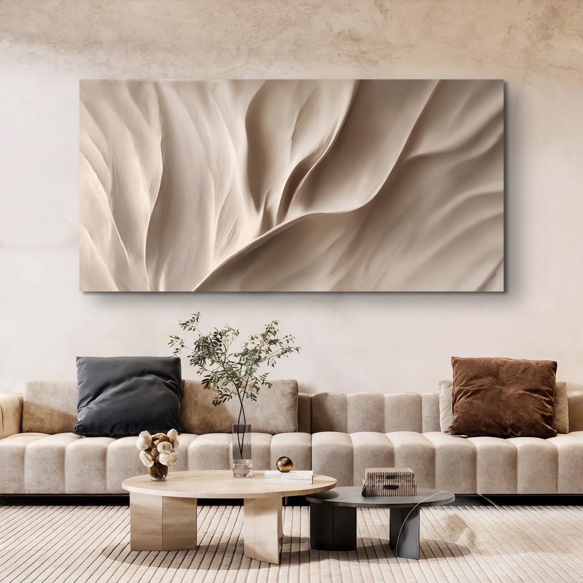 Soft Waves of Elegance Wall Art on sale at MyriadMart