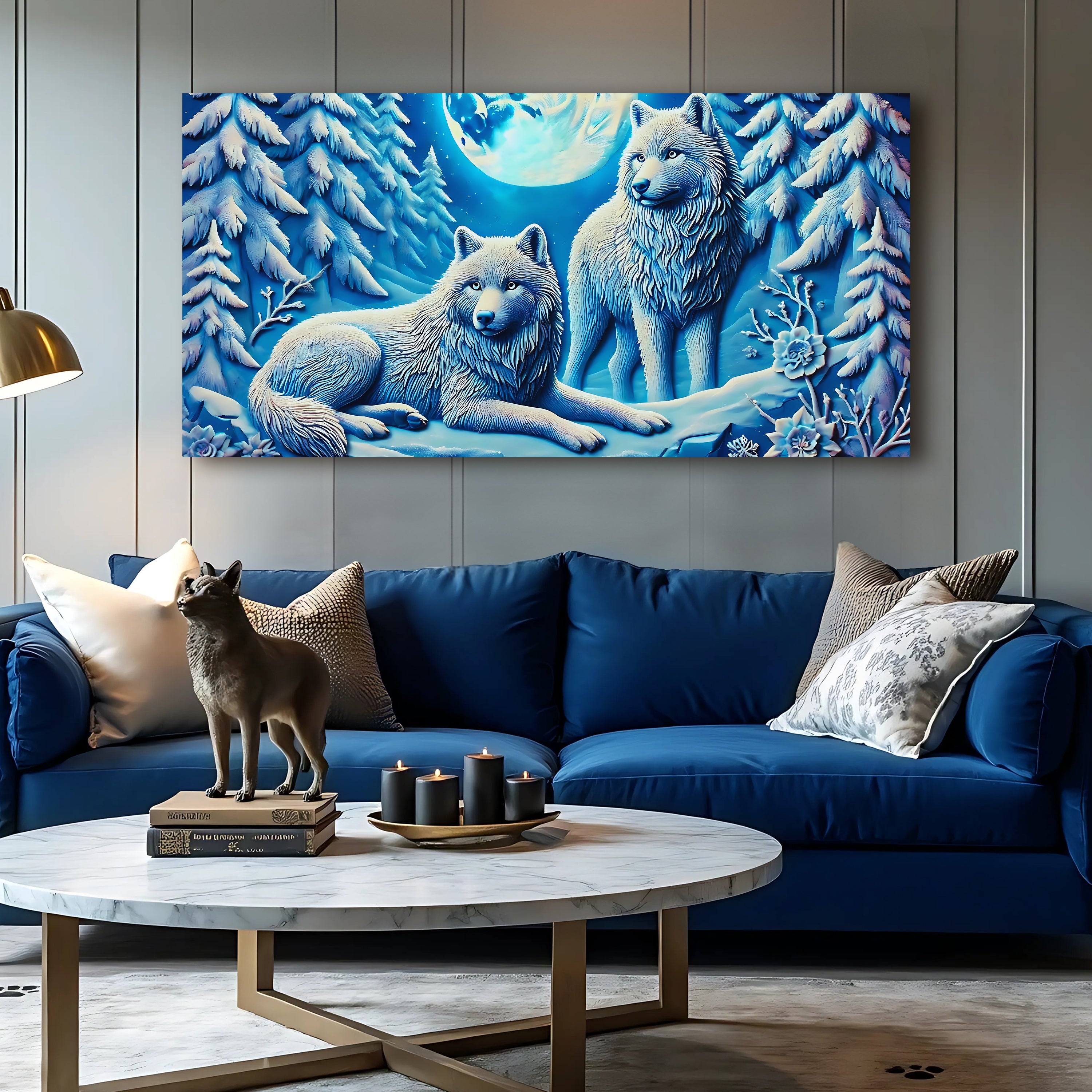 3D Wolves Wall Art V on sale at MyriadMart