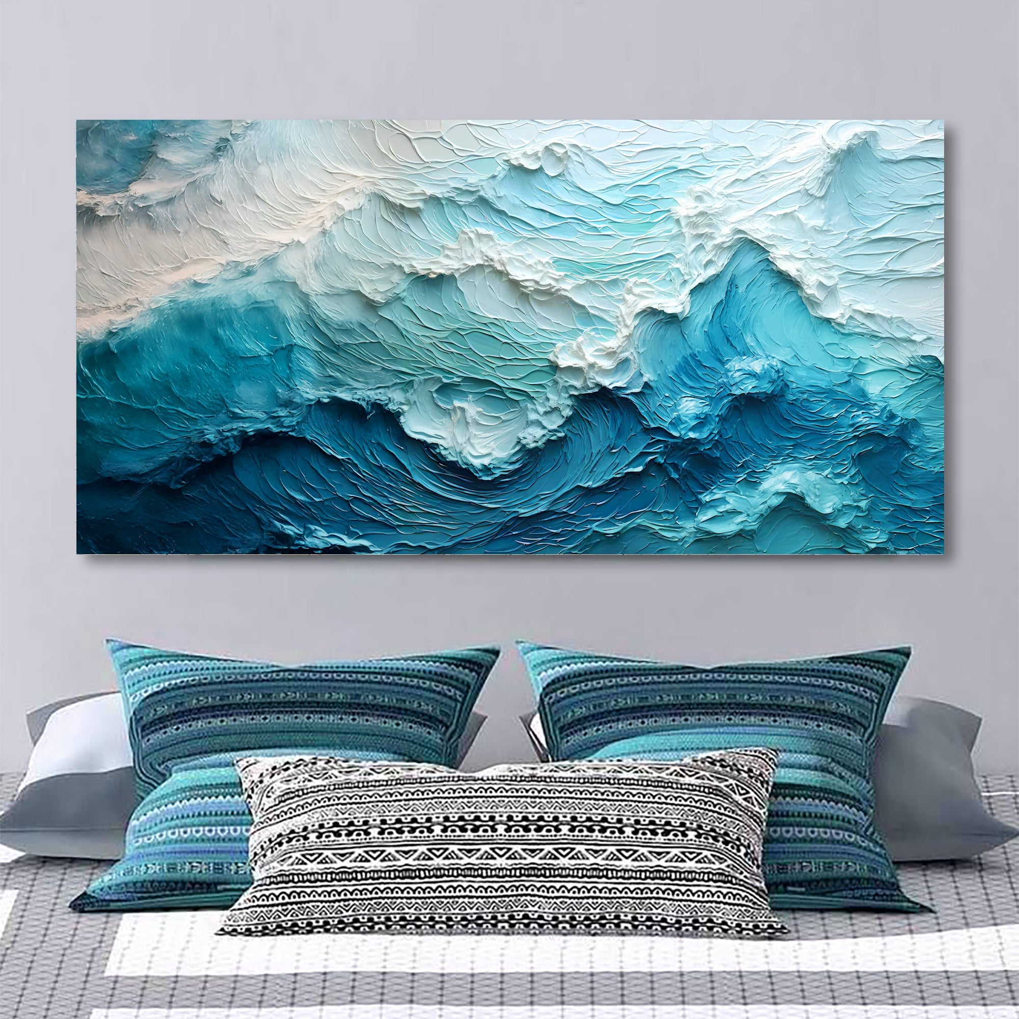 Blue Ocean Coastal Wall Art II on sale at MyriadMart
