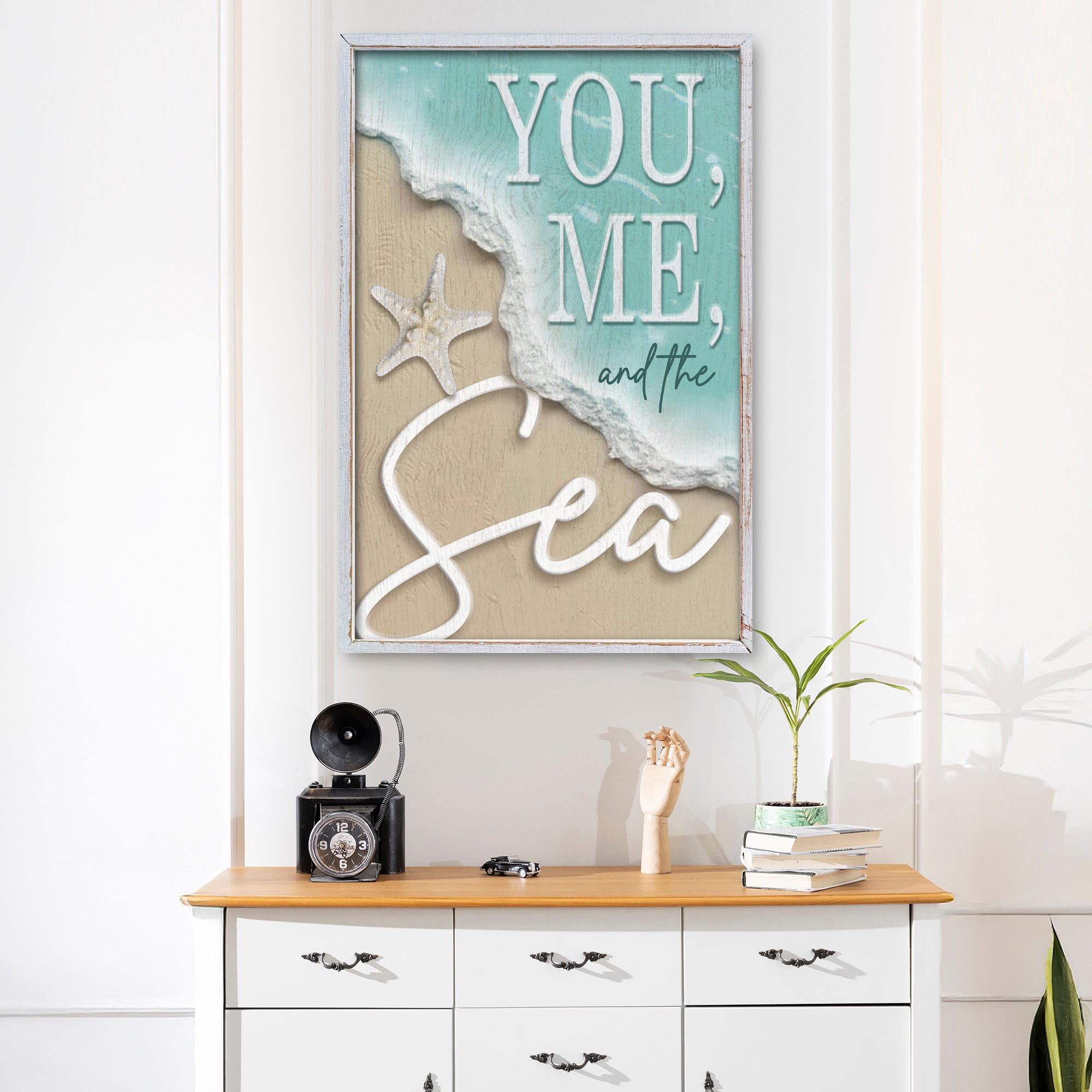 You Me and the Sea Coastal Sign VI on sale at MyriadMart