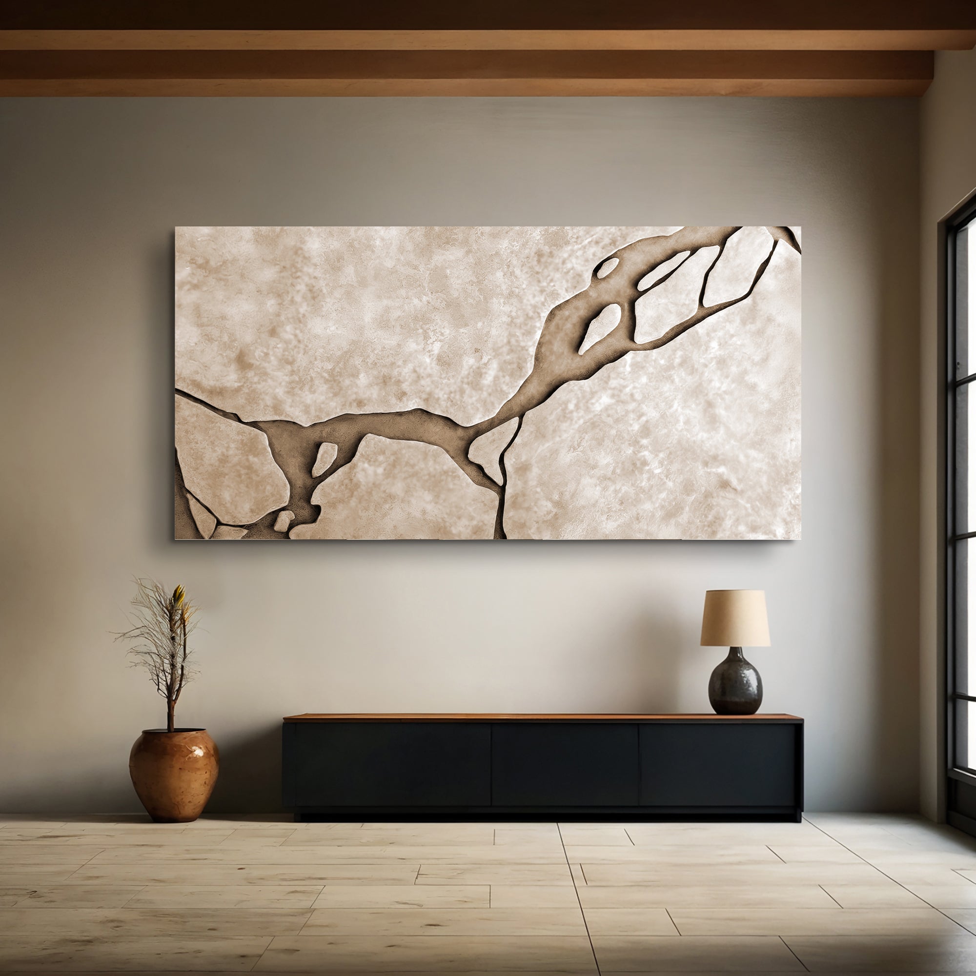 Muddy Abstract Wall Art on sale at MyriadMart