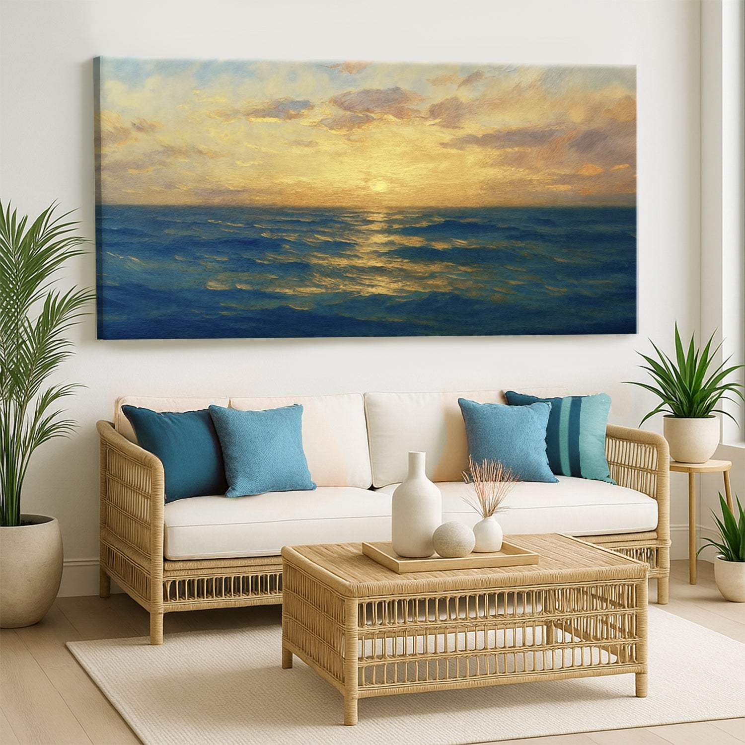 Waterscape Abstract Wall Art VII on sale at MyriadMart