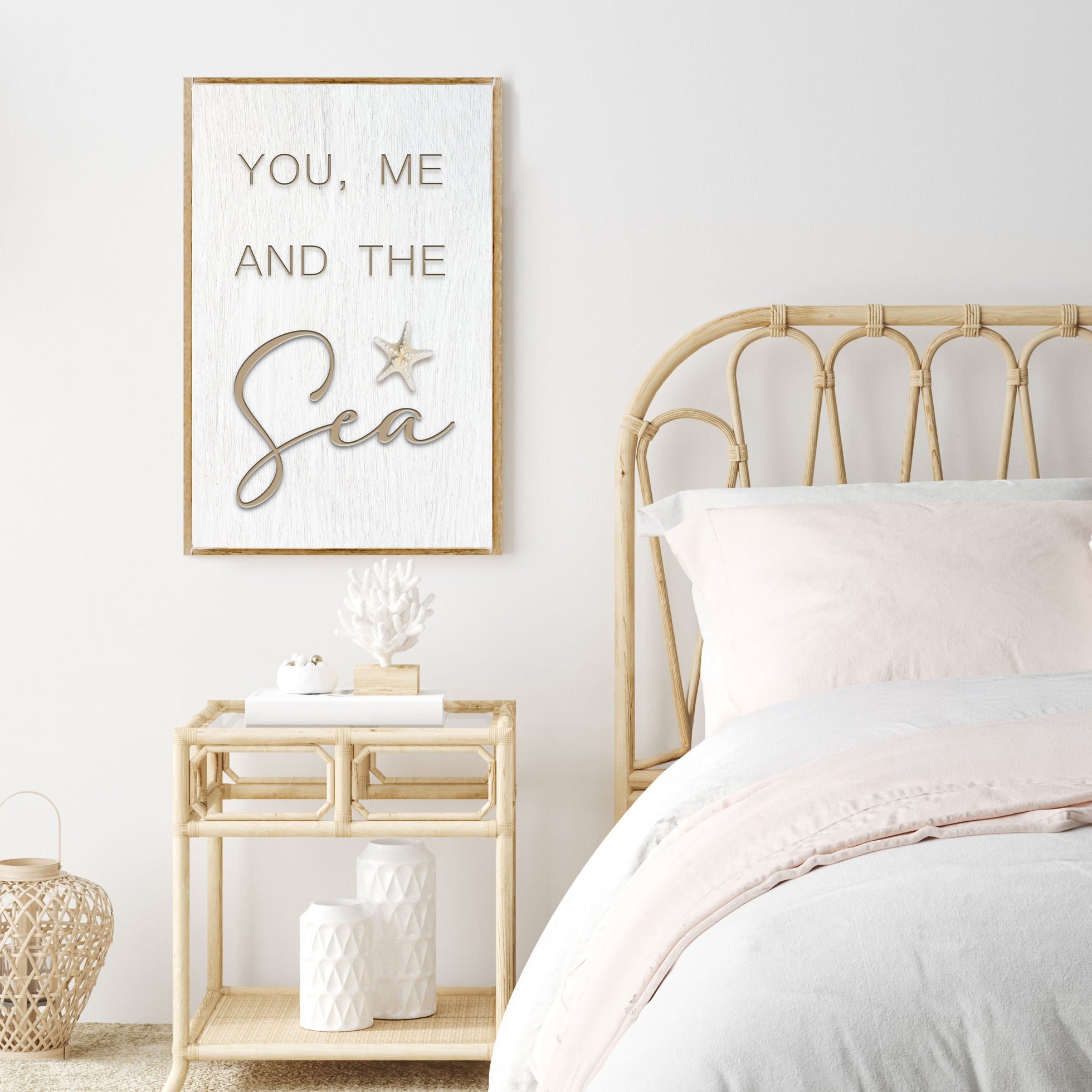 You Me and the Sea Coastal Sign V on sale at MyriadMart