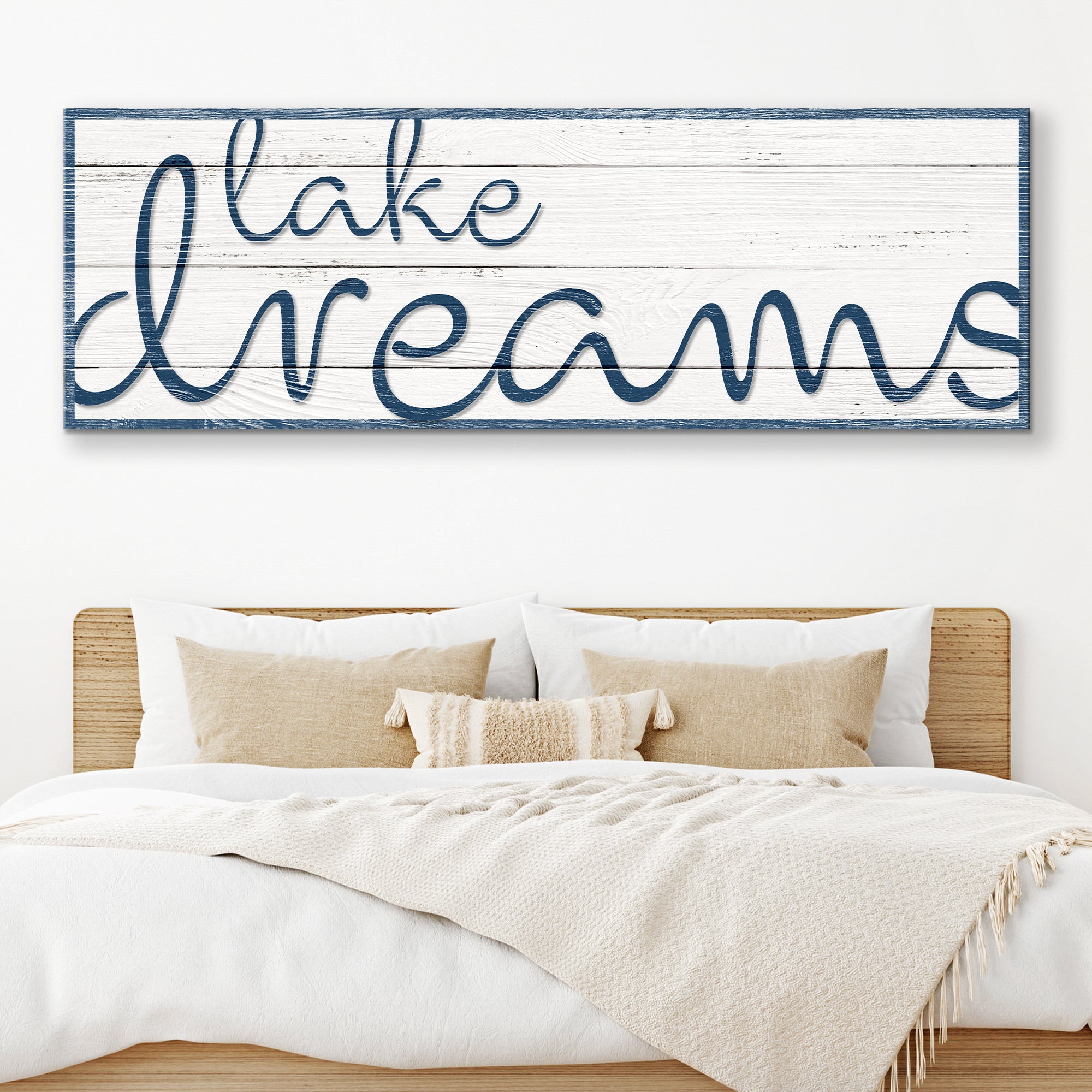 Lake Dreams Sign II on sale at MyriadMart