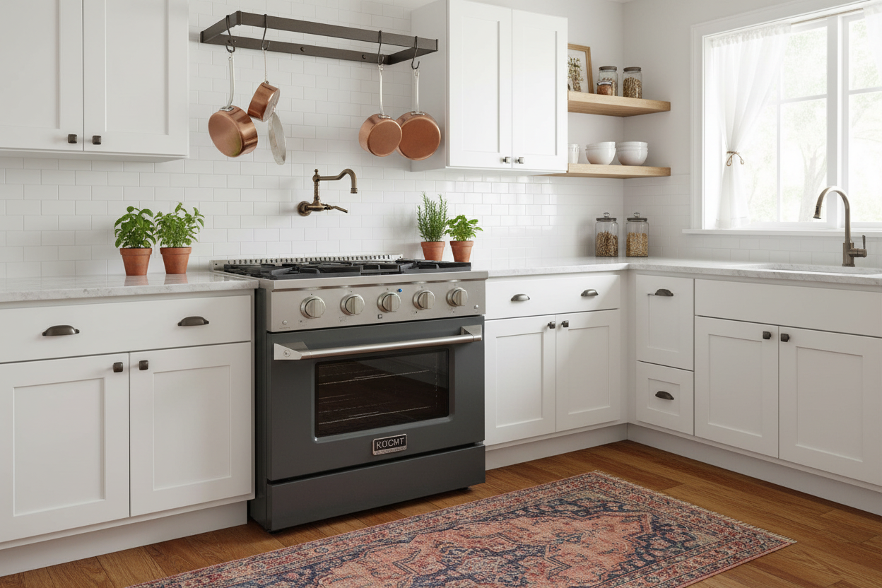 Kucht 30” Pro-Style Kitchen Dual Fuel Range - KDF302-GR on sale at MyriadMart