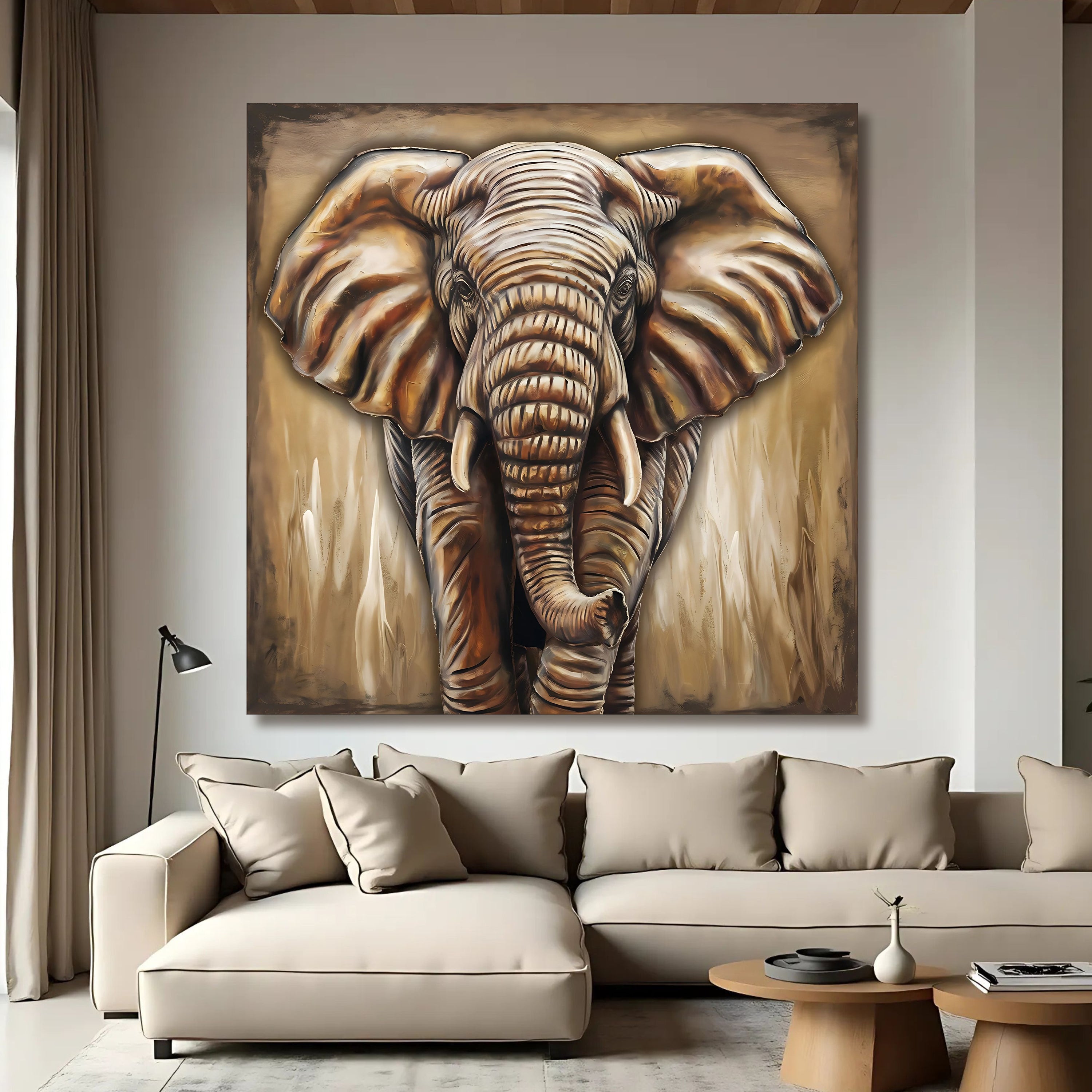 3D Elephant Wall Art on sale at MyriadMart
