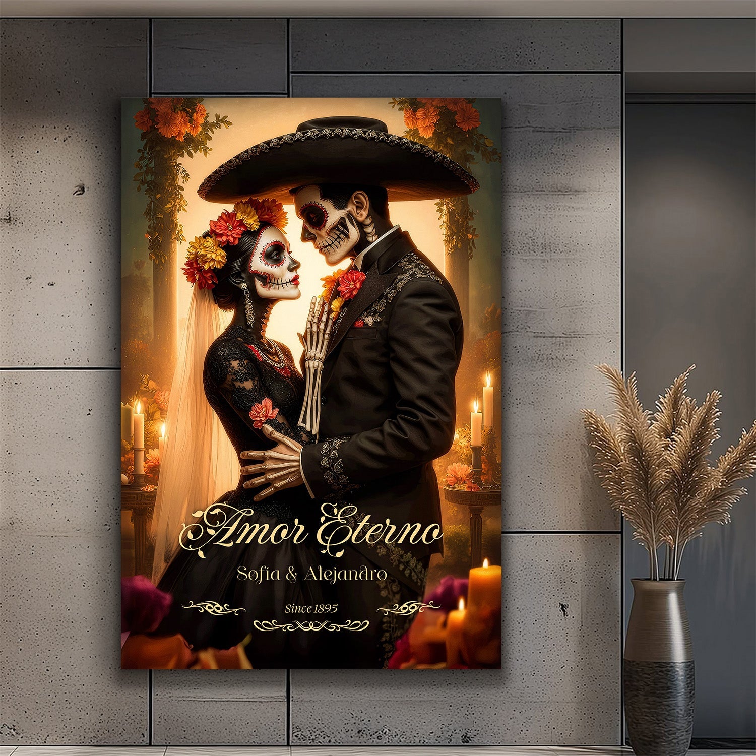 Personalized Eternal Love Halloween Sign on sale at MyriadMart