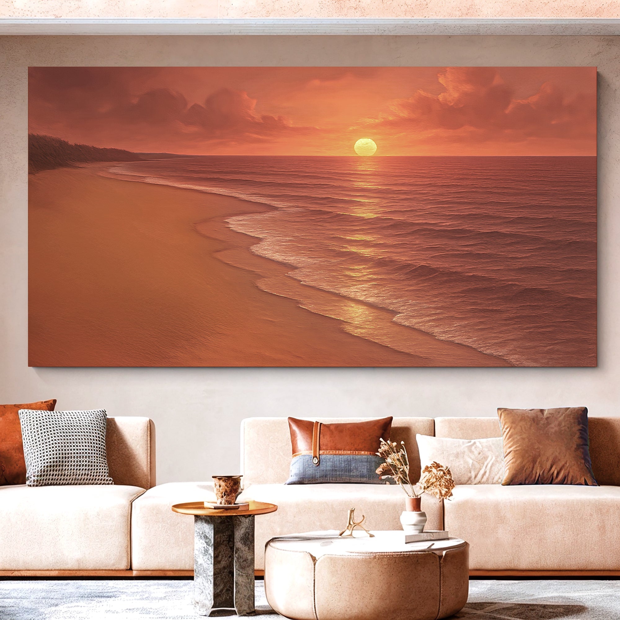 Beach Shoreline Coastal Wall Art VII on sale at MyriadMart