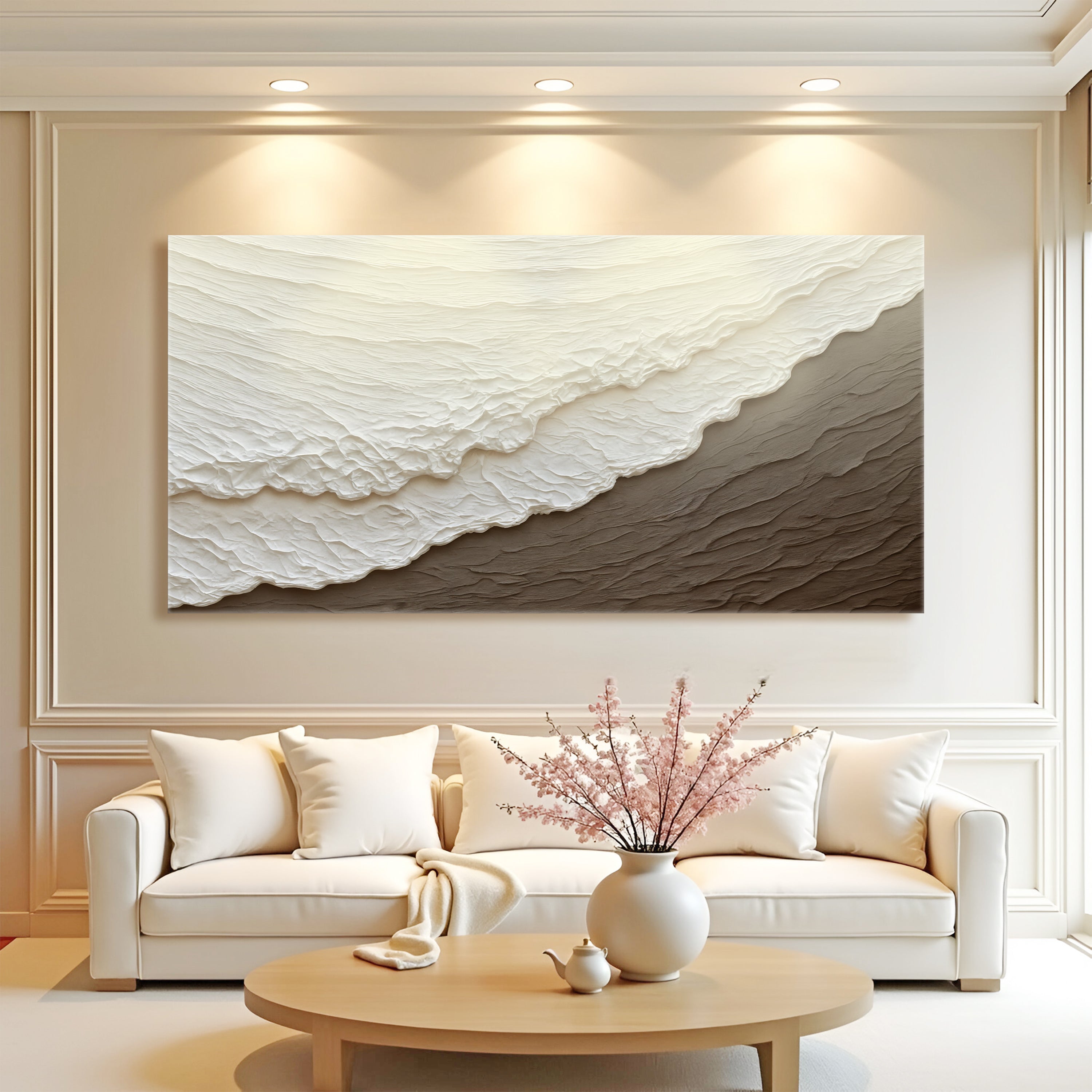 Waves Abstract Wall Art on sale at MyriadMart