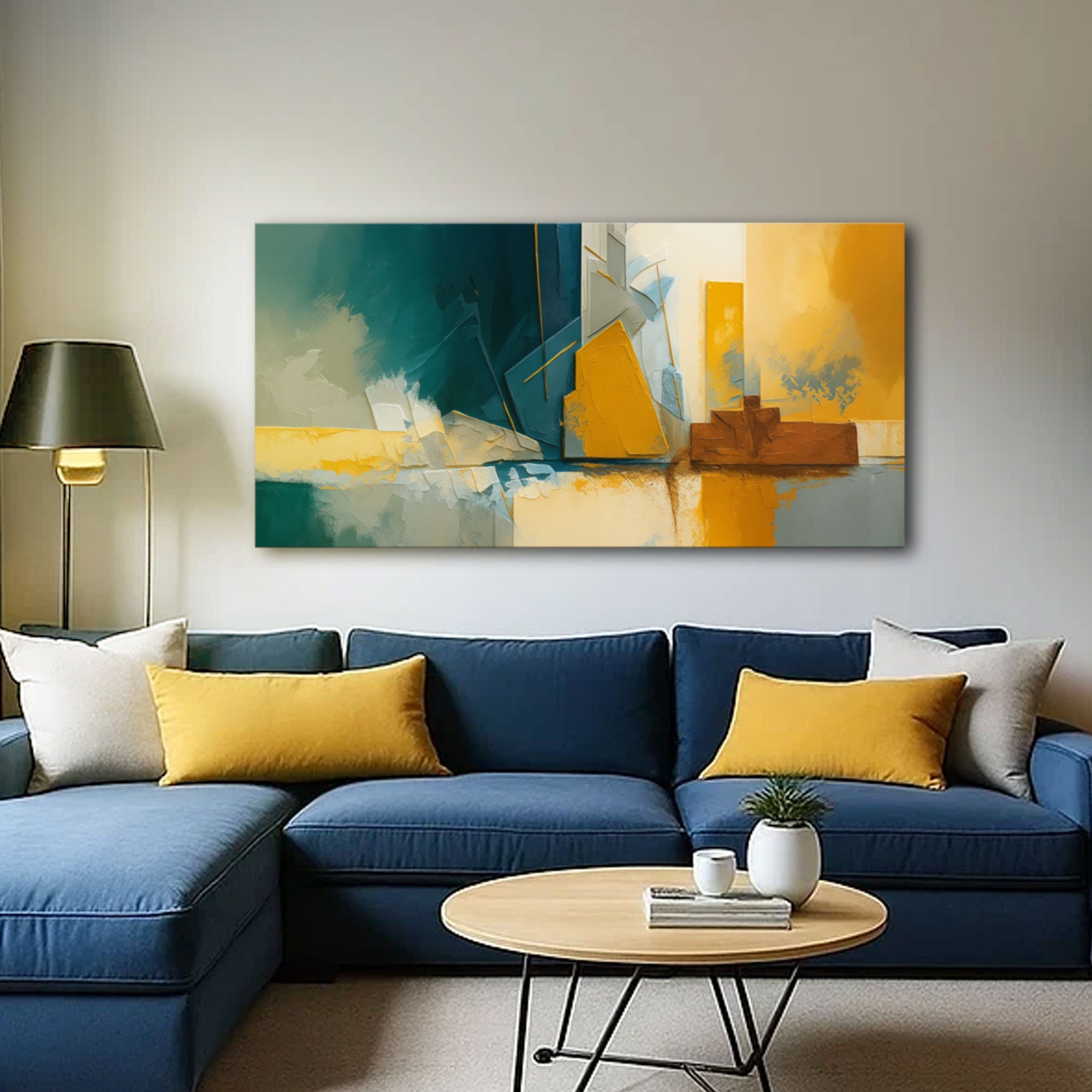 Abstract Geometric Lines Wall Art II on sale at MyriadMart