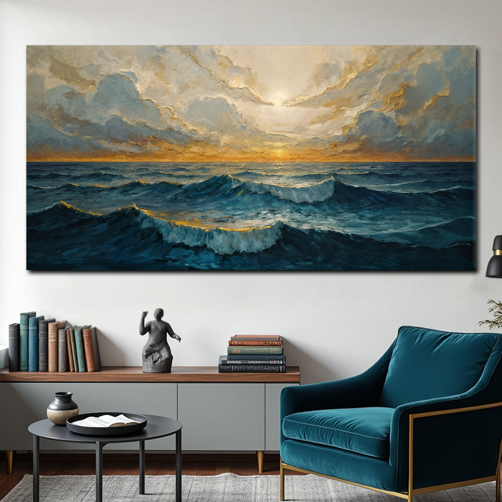Waterscape Abstract Wall Art XI on sale at MyriadMart