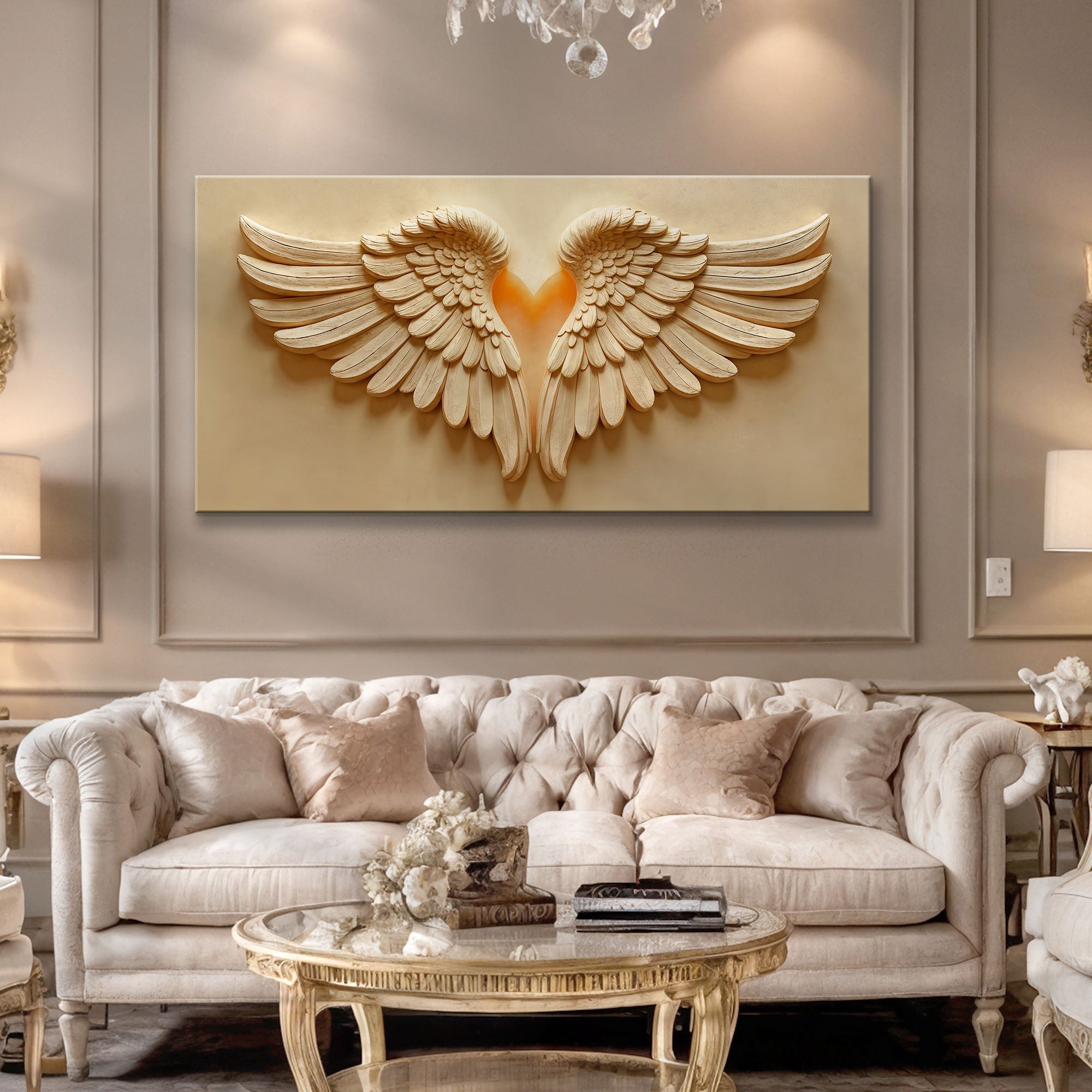 Wings Of Devotion Wall Art on sale at MyriadMart