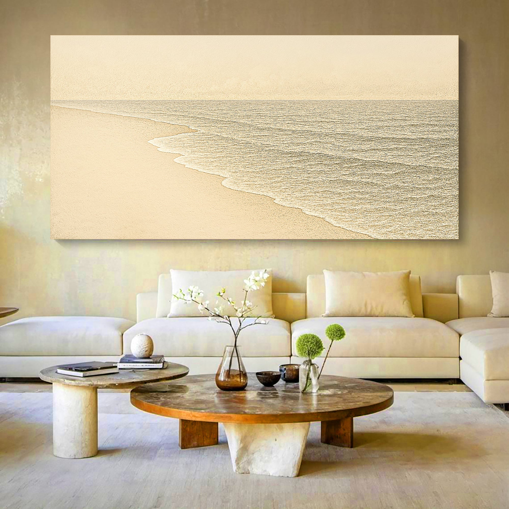 Beach Shoreline Coastal Wall Art III on sale at MyriadMart