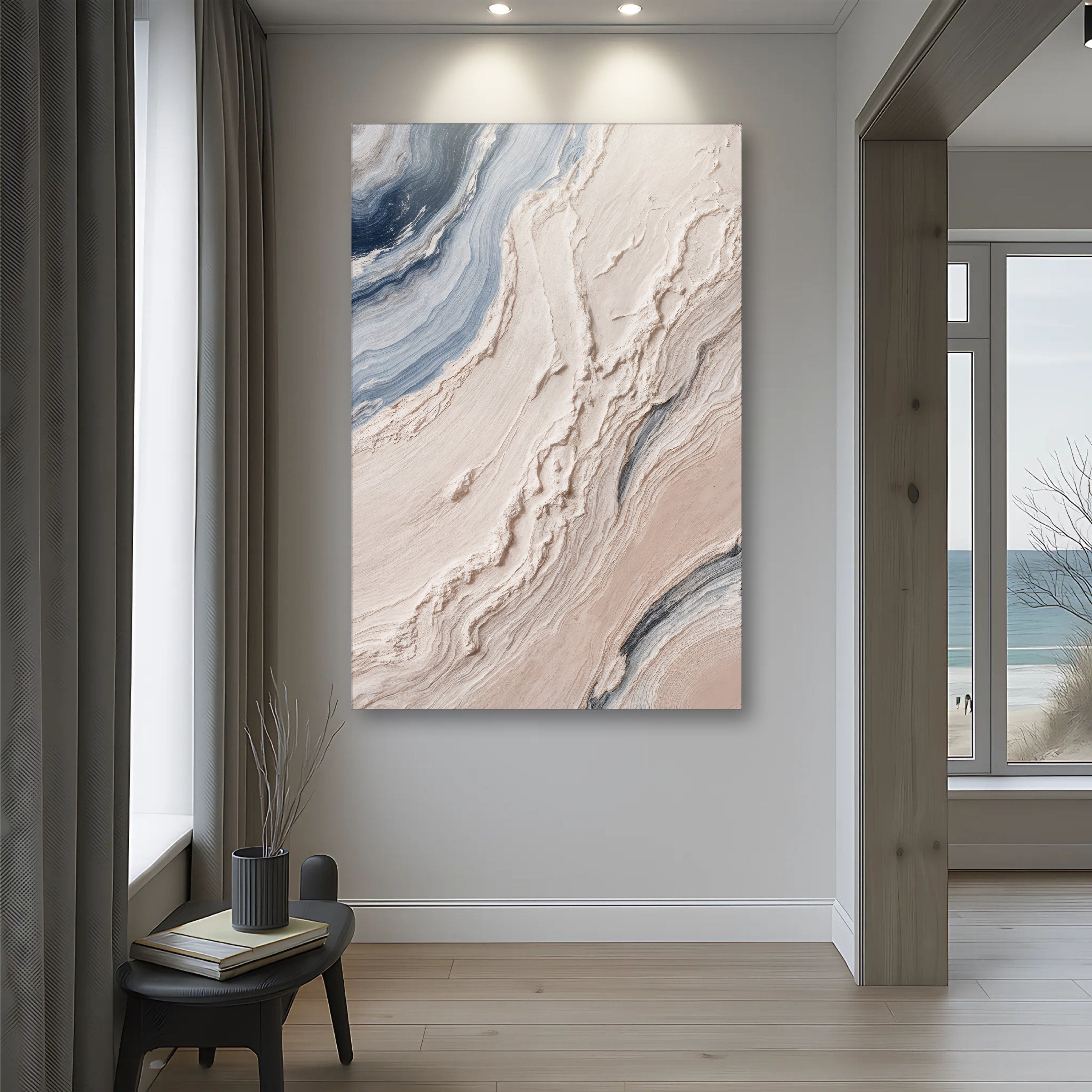 Minimalist Waves Wall Art III on sale at MyriadMart