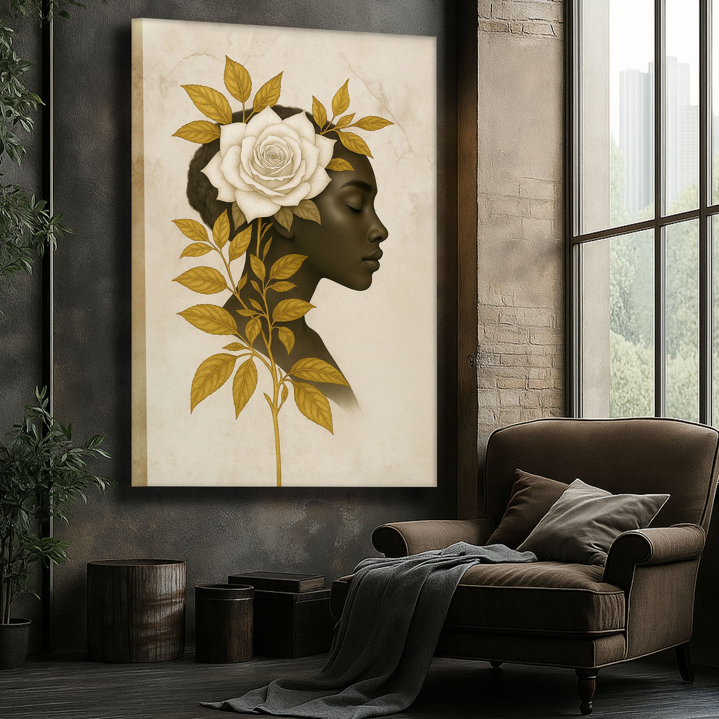 Floral Majesty Wall Art II on sale at MyriadMart