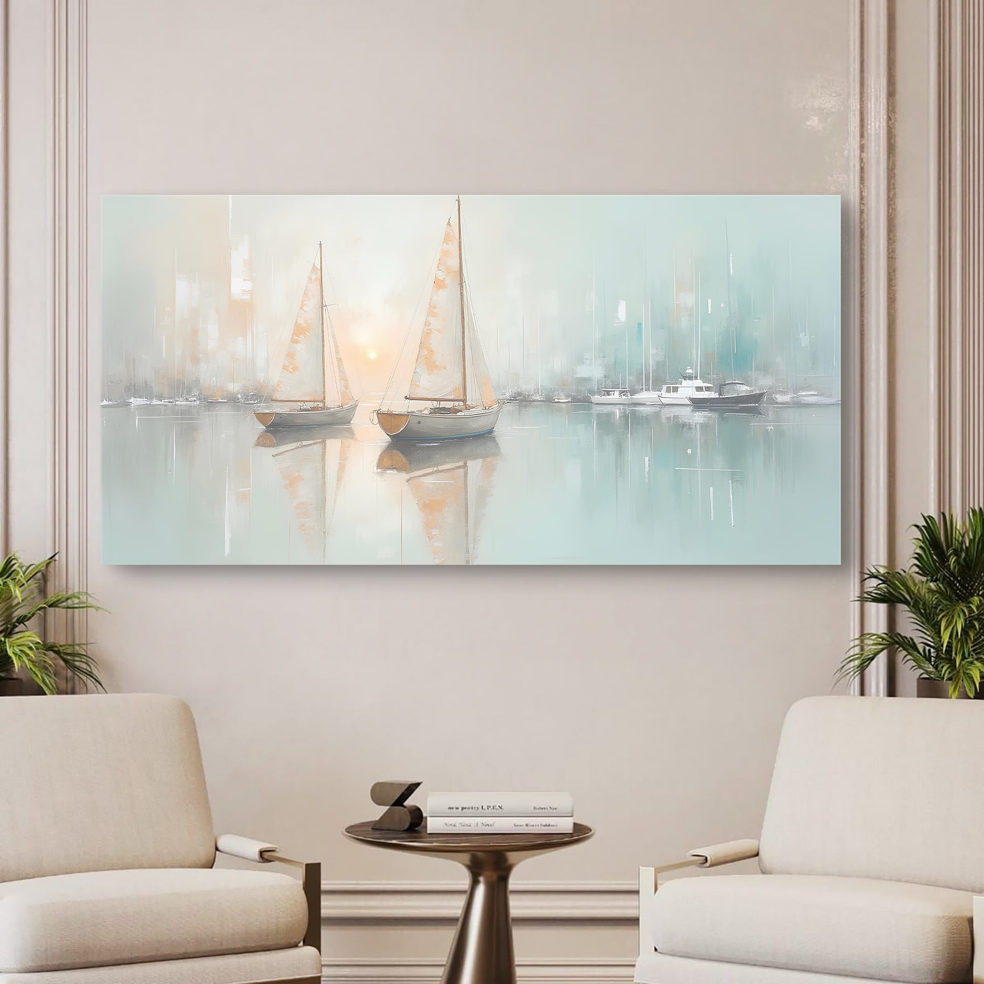 Abstract Pier and Dock Wall Art on sale at MyriadMart